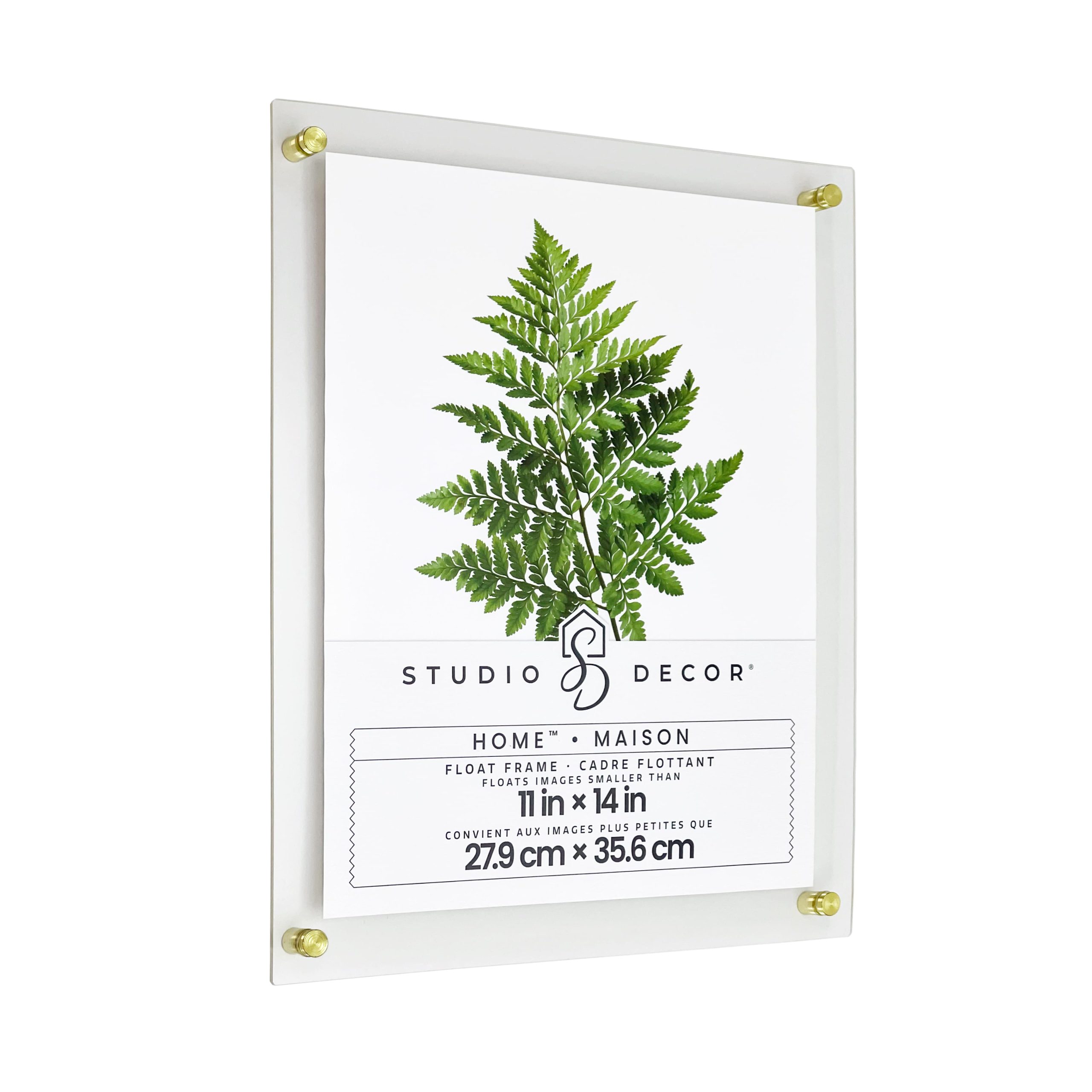 Home™ 11" x 14" Clear Float Frame by Studio Décor® - Image 4