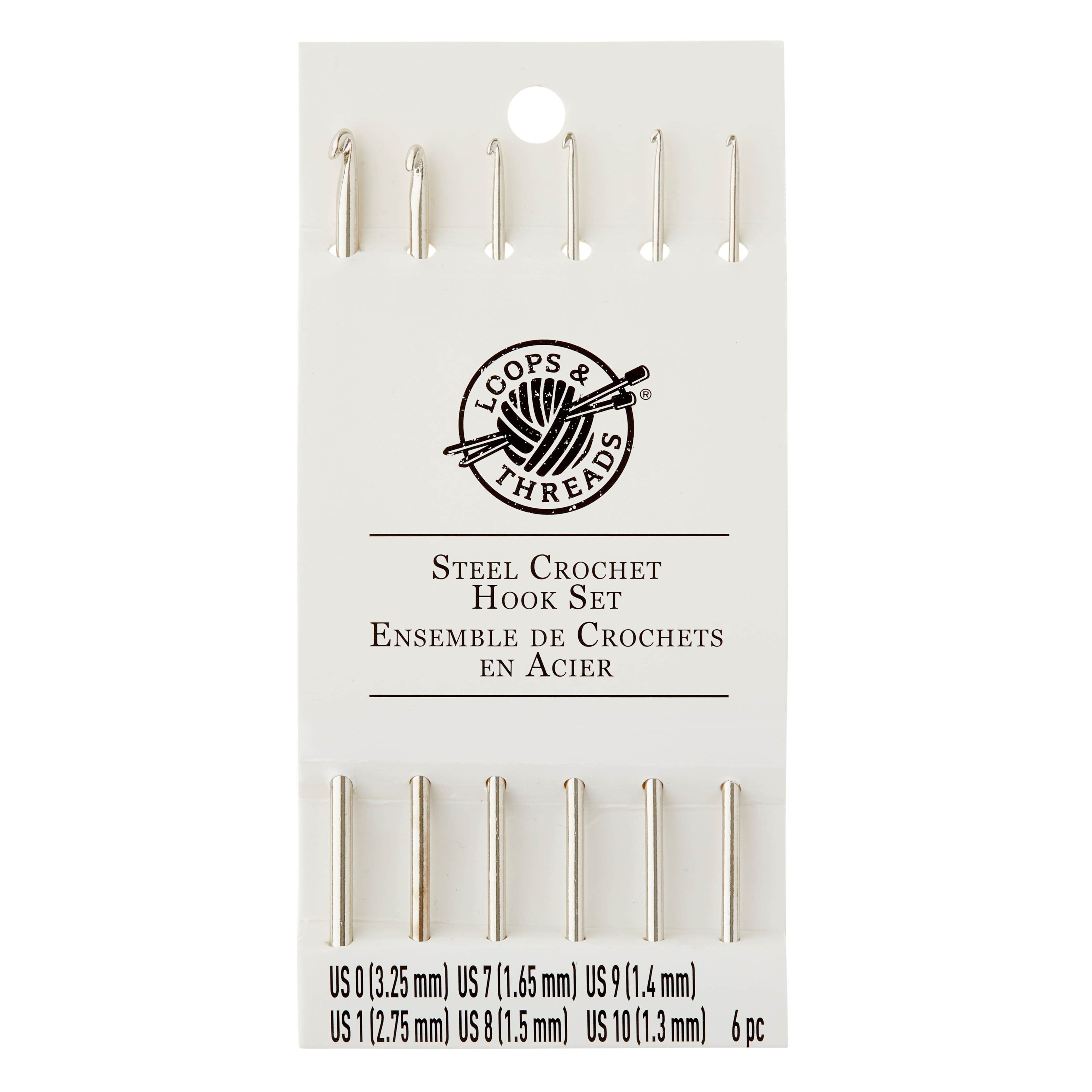 Steel Crochet Hook Set by Loops & Threads®