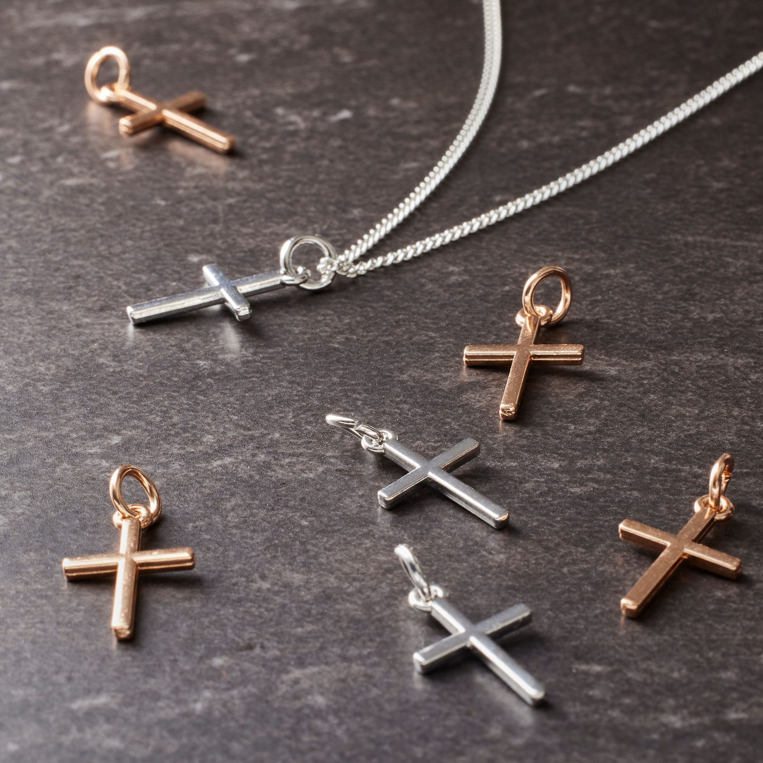 Metal Cross Charm Set by Bead Landing™ - Image 2