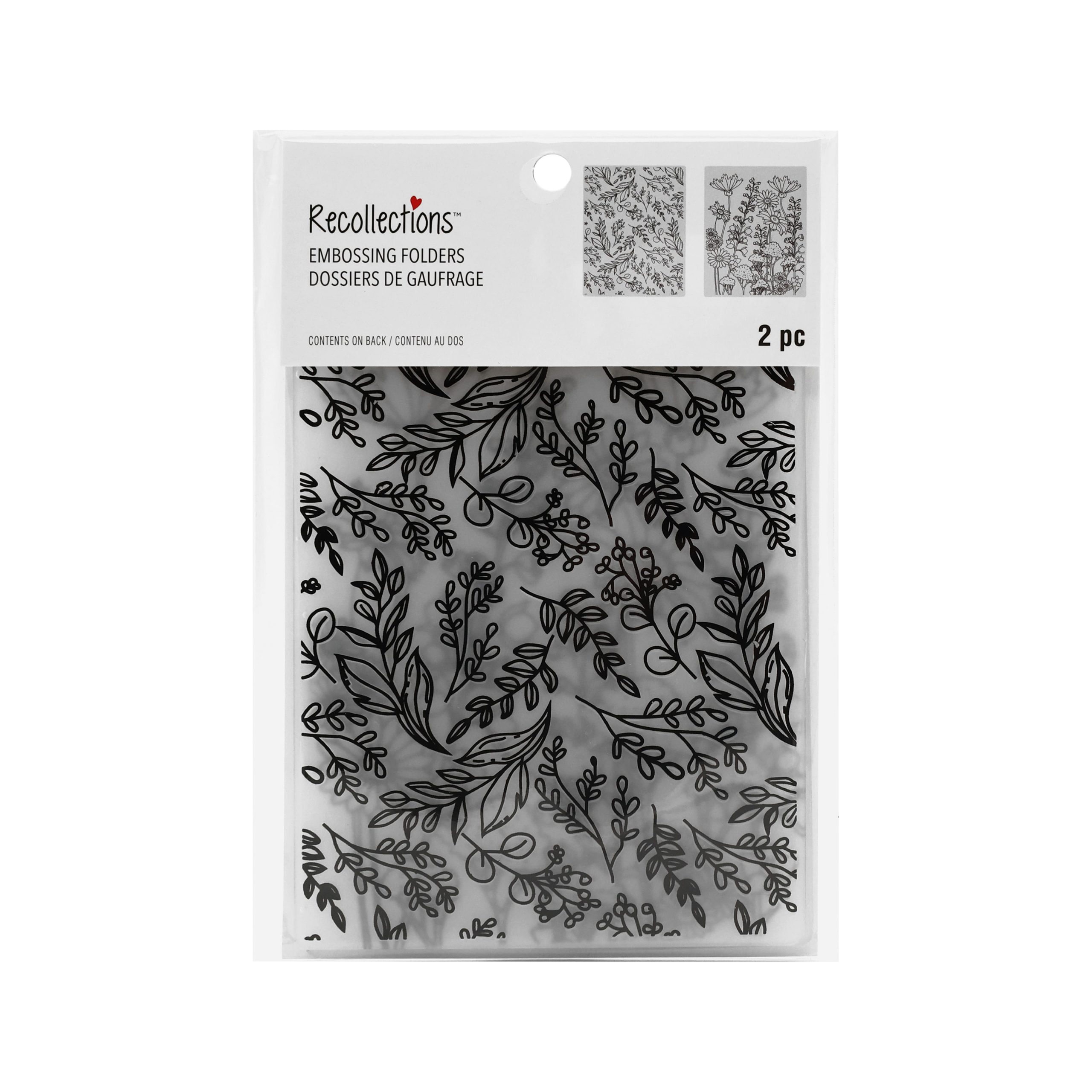 Wild Flower Embossing Folders Set by Recollections™ - Image 4