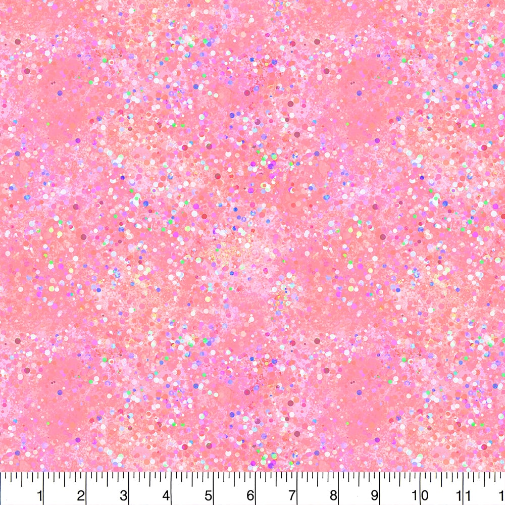 Fabric Traditions Pink Confetti Cotton Quilting Fabric