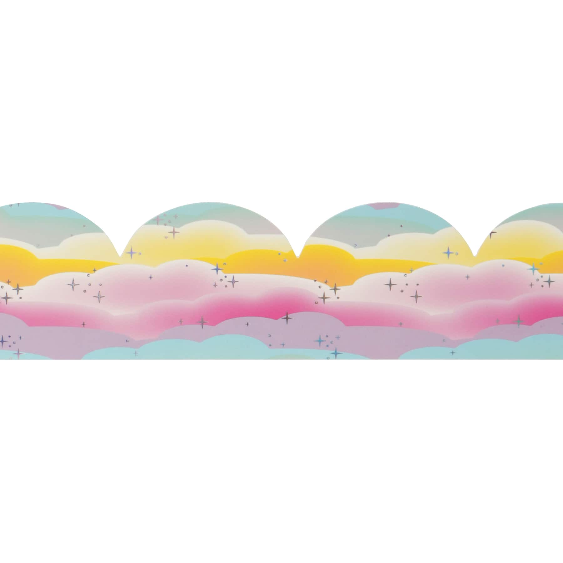 Class Rules! 2.25" x 18" Clouds Borders, 12ct. by B2C™ - Image 2