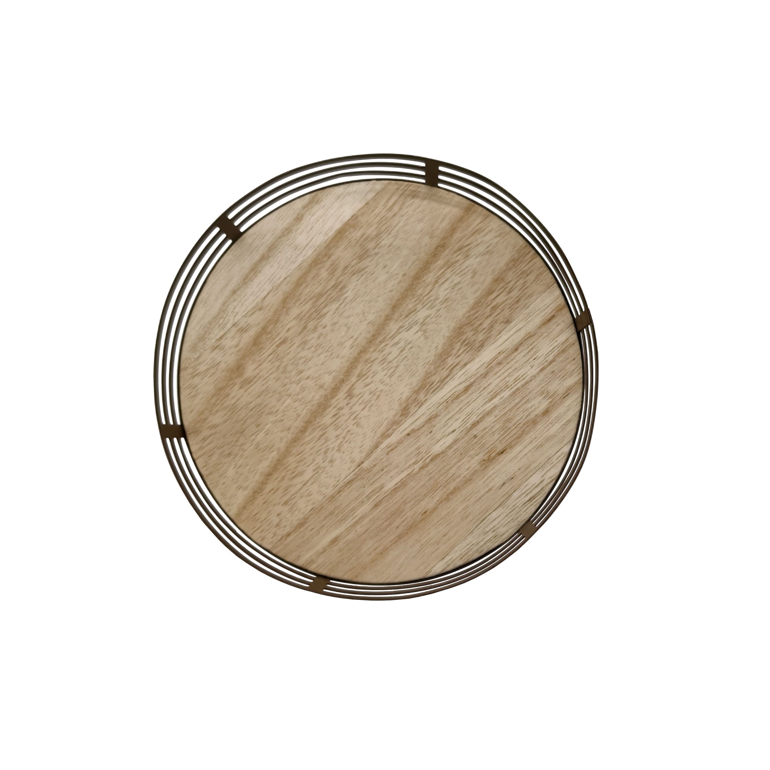 6" Brown Round Tray by Ashland® - Image 3
