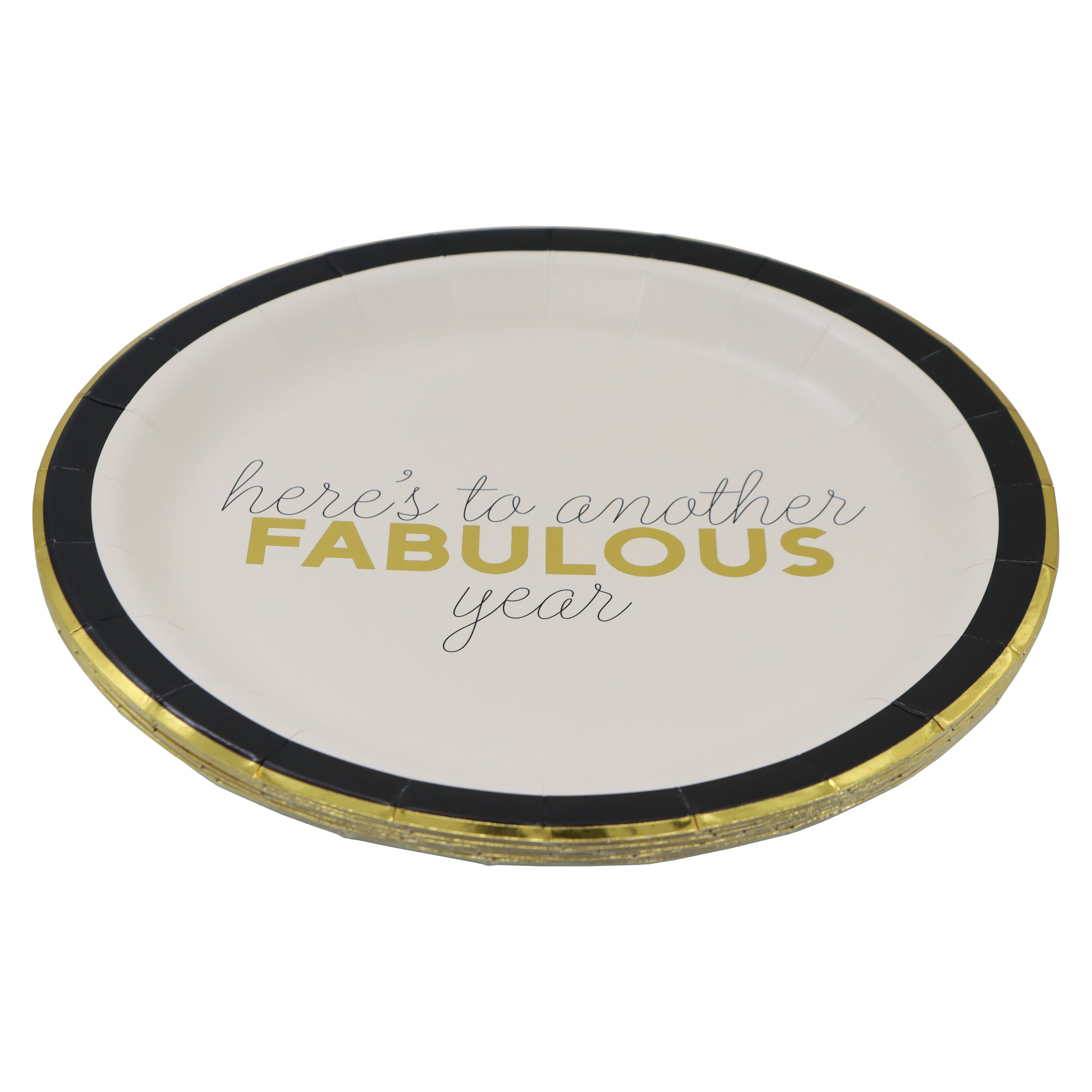 9" Fabulous Year Dinner Plates, 8ct. by Celebrate It™ - Image 2