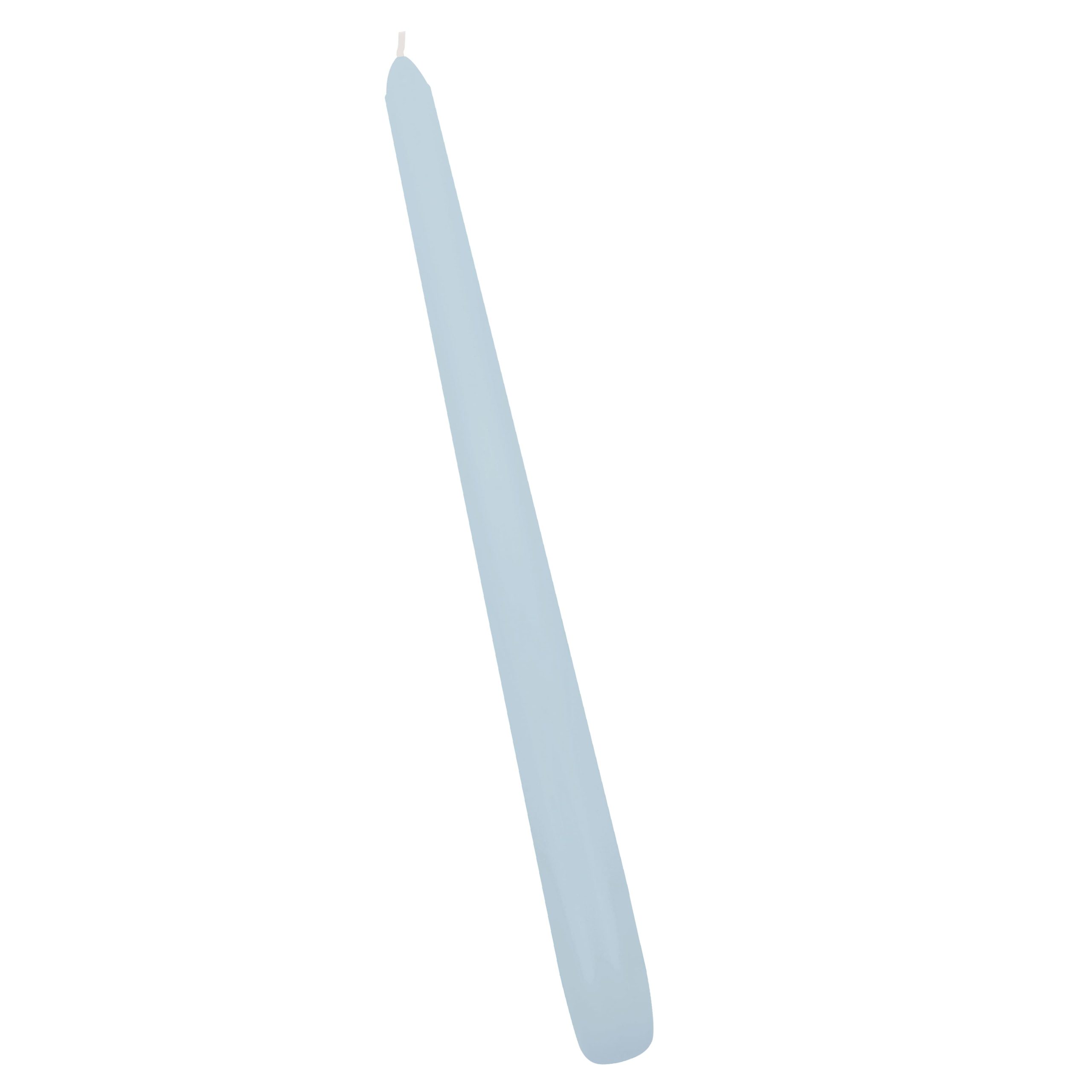 10" Light Blue Taper Candle by Ashland® - Image 2