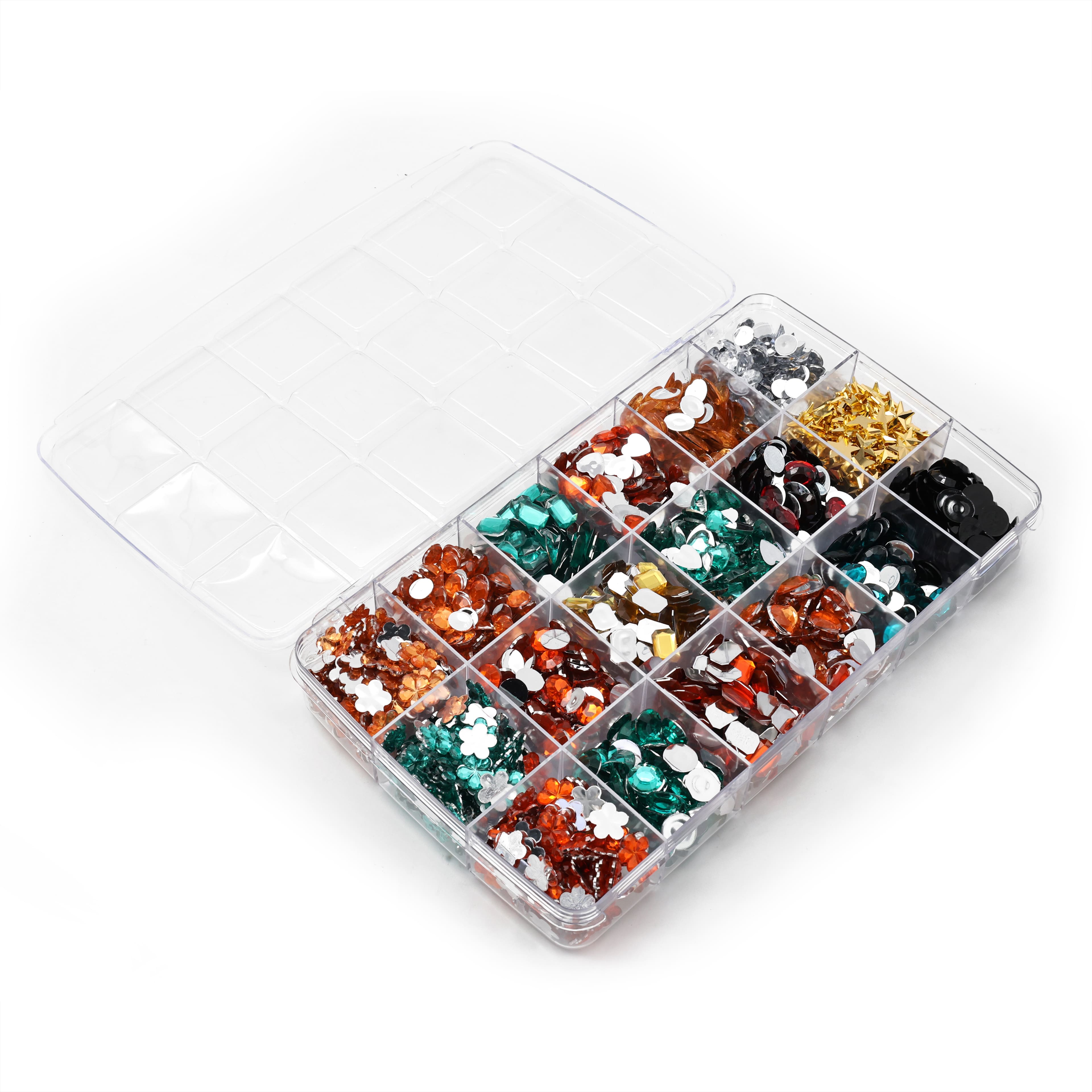 Multicolor Mixed Acrylic Gem Box by Creatology™