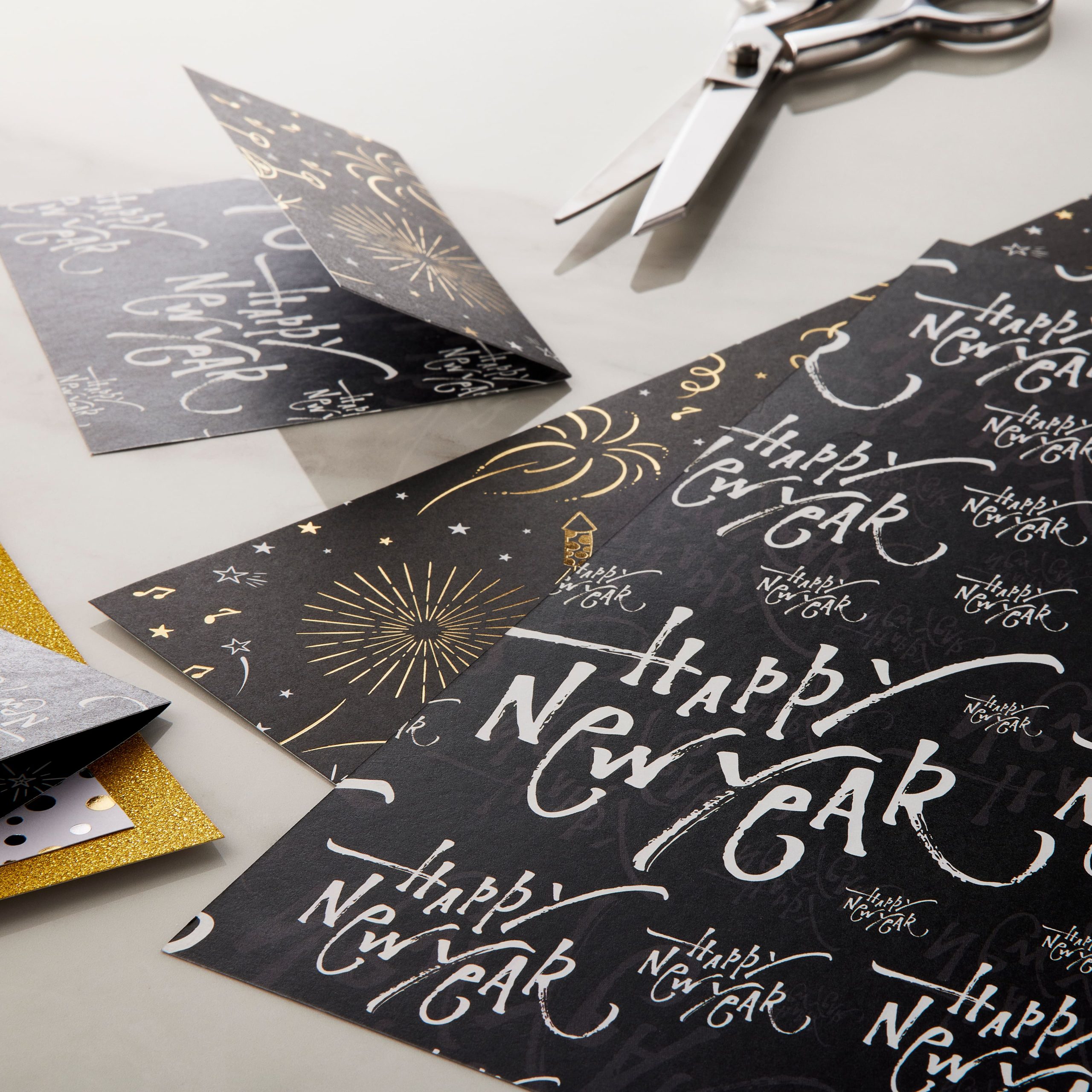 New Year's Eve Double-Sided Cardstock Paper by Recollections™, 12" x 12" - Image 2