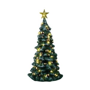 Lemax® Snowy Christmas Tree with Clear Lights
