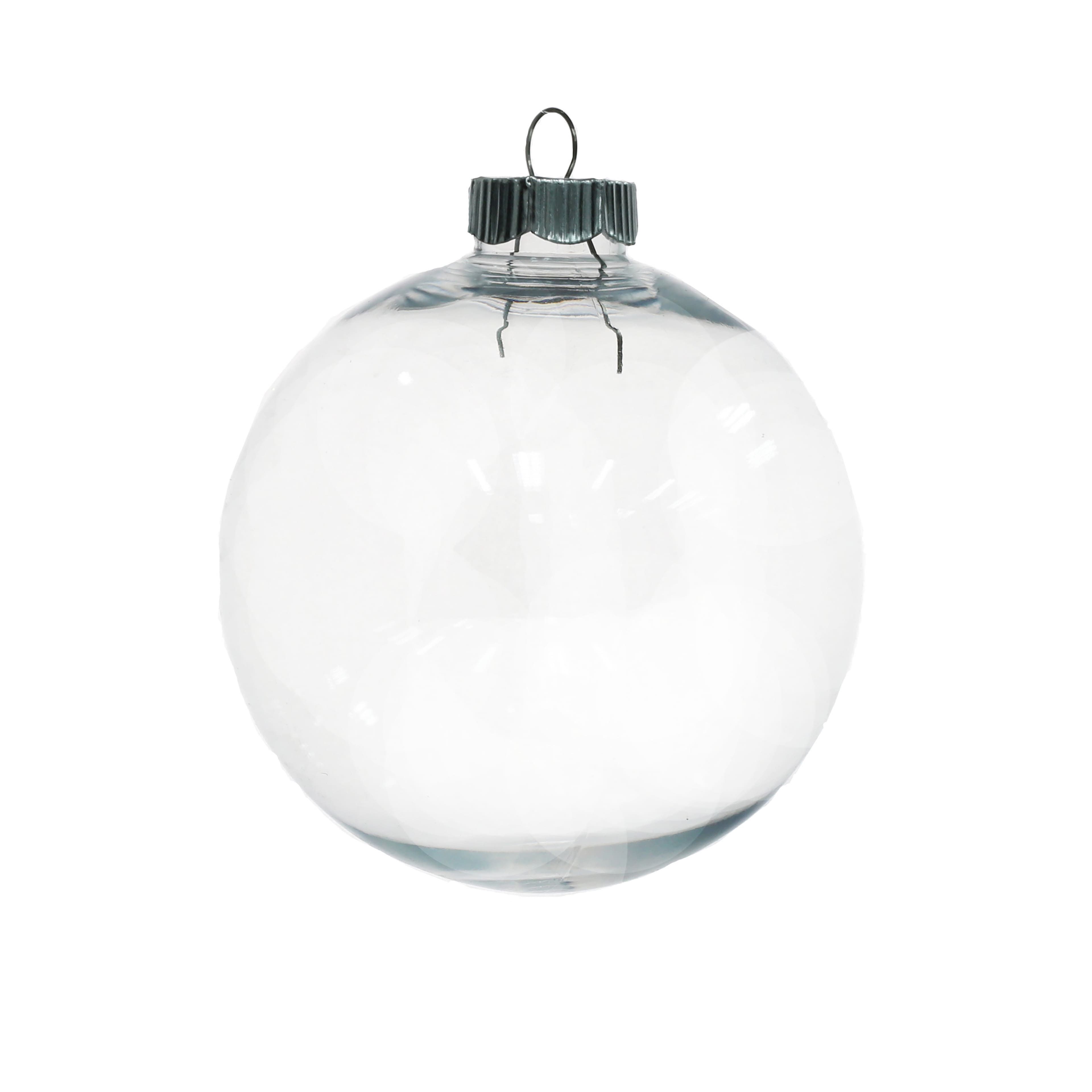 24 Pack 2.75" DIY Plastic Ball Ornaments by Make Market®