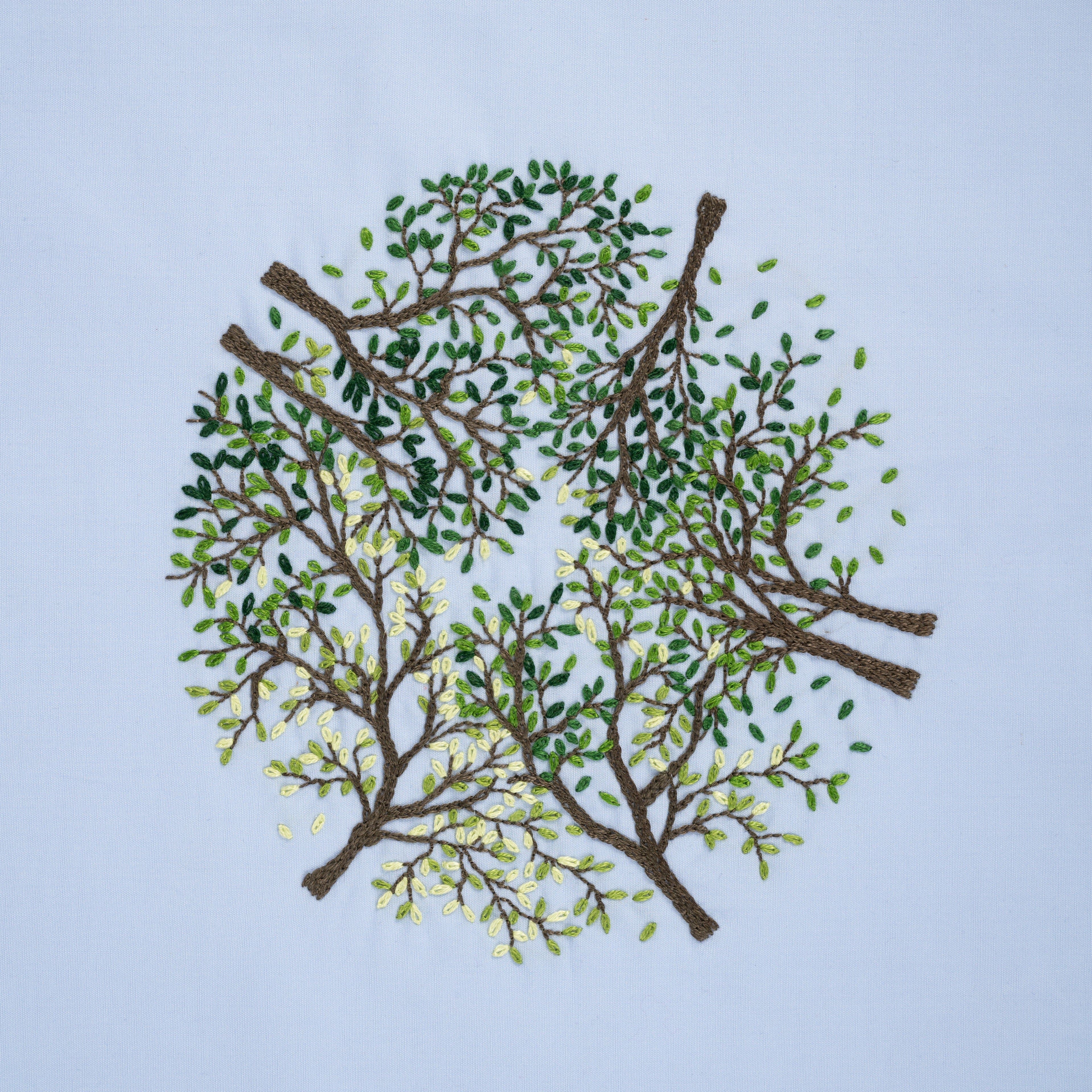 DMC® Canopy Designer Collection Easy Embroidery Kit with Hoop