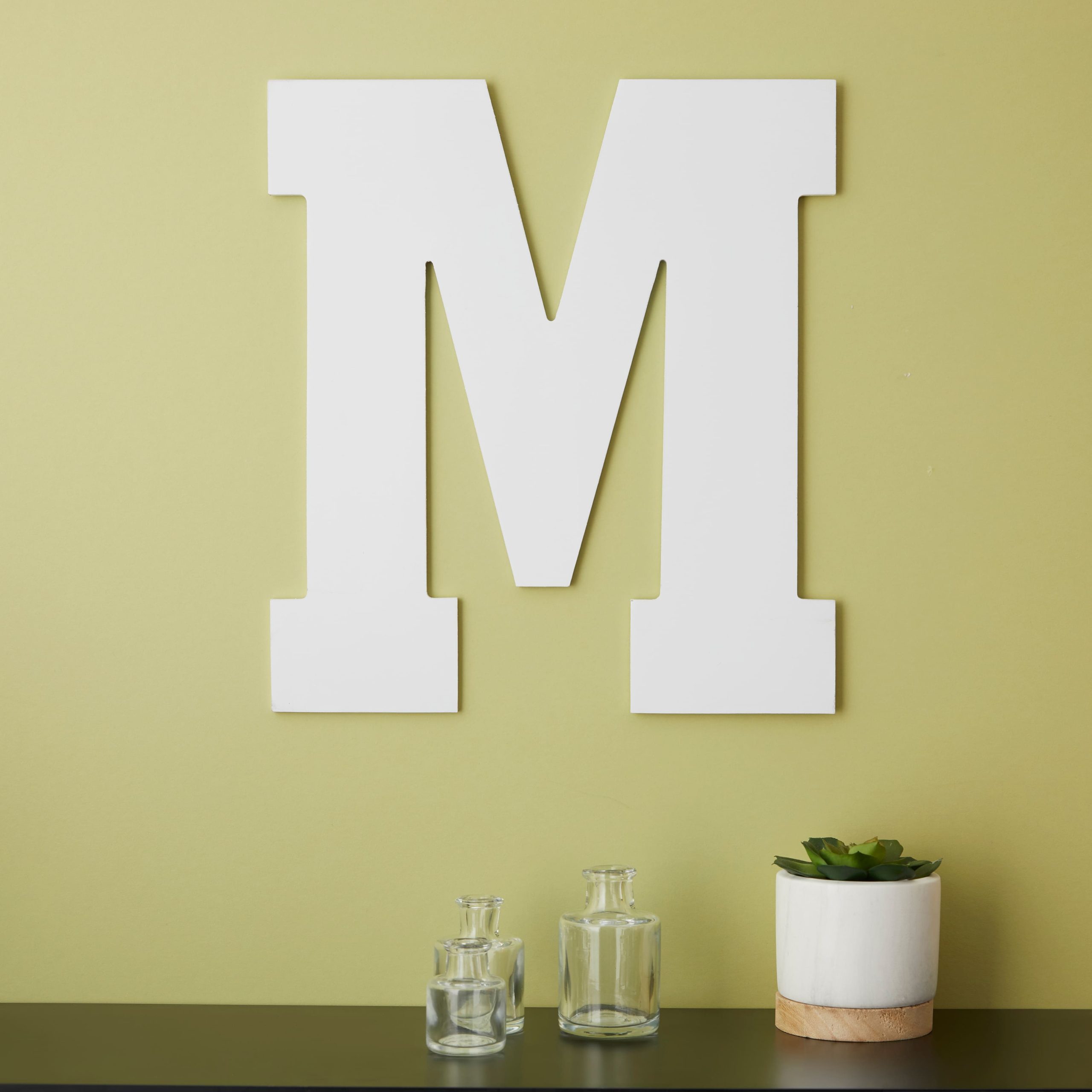 13" White MDF Uppercase Letter by Make Market® - Image 2