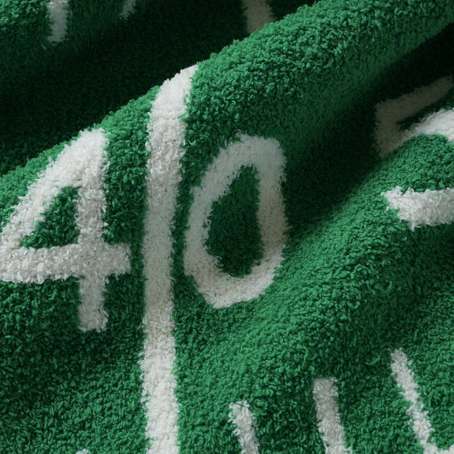 50" x 60" Green Football Field Blanket by Celebrate It™ - Image 3