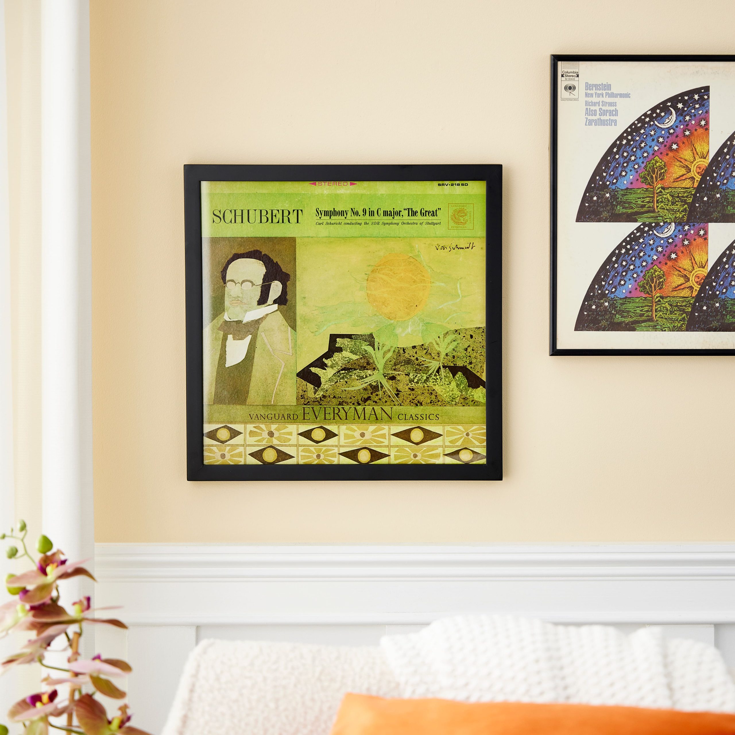 12.5" x 12.5" Black Deluxe LP Album Frame by Studio Décor® - Image 2