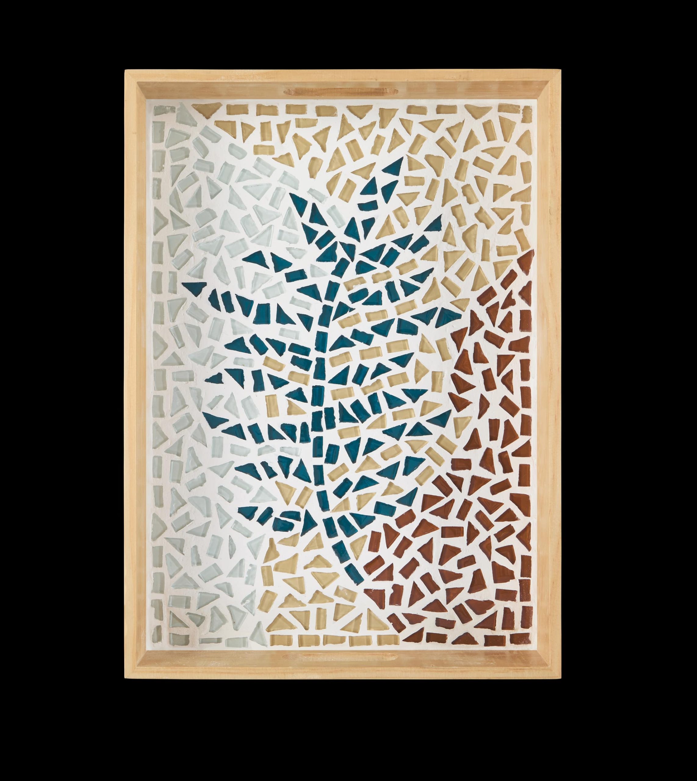 10" x 14" Leaf Mosaic Tray Kit by Make Market® - Image 3
