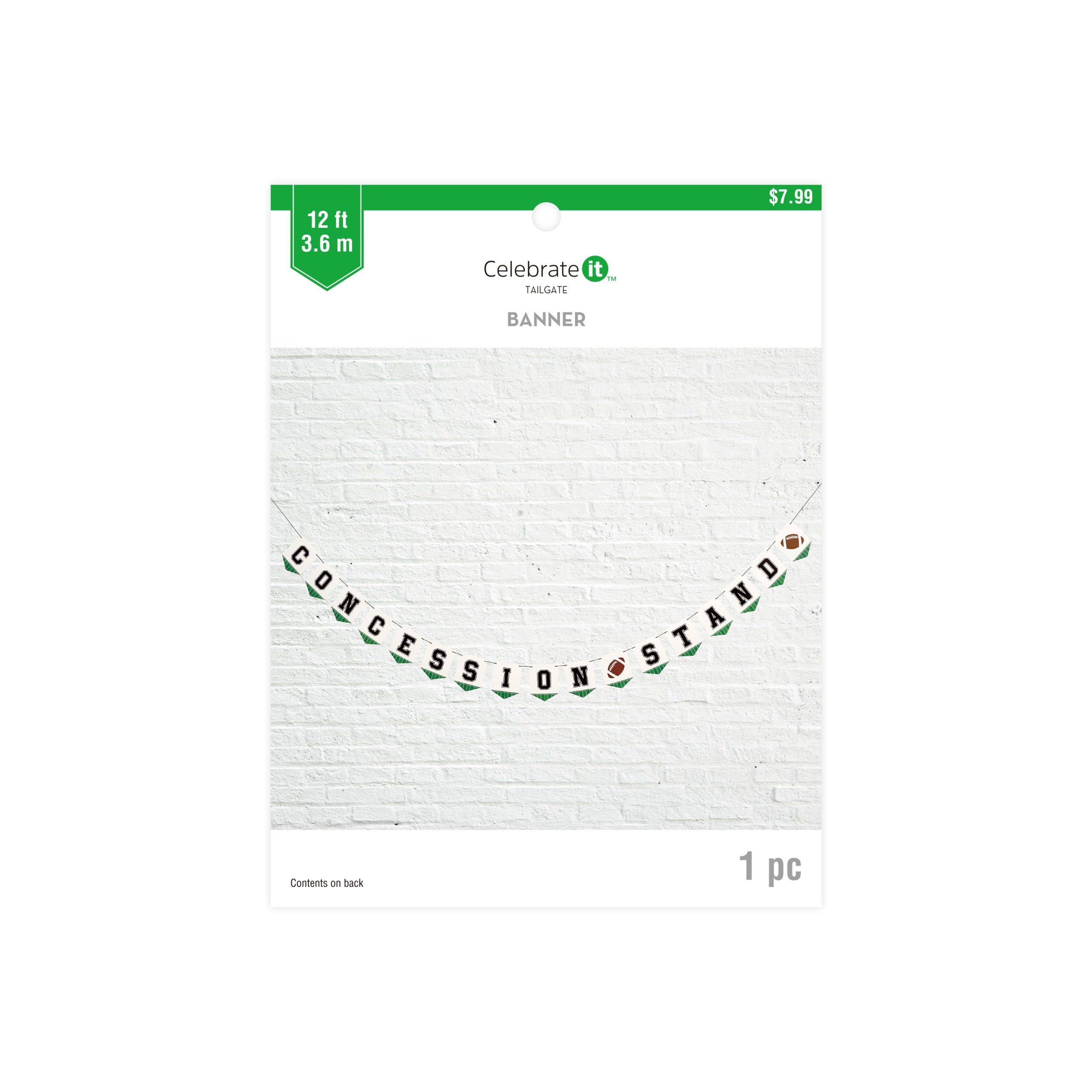 12ft. Concession Stand Paper Banner by Celebrate It™ - Image 3