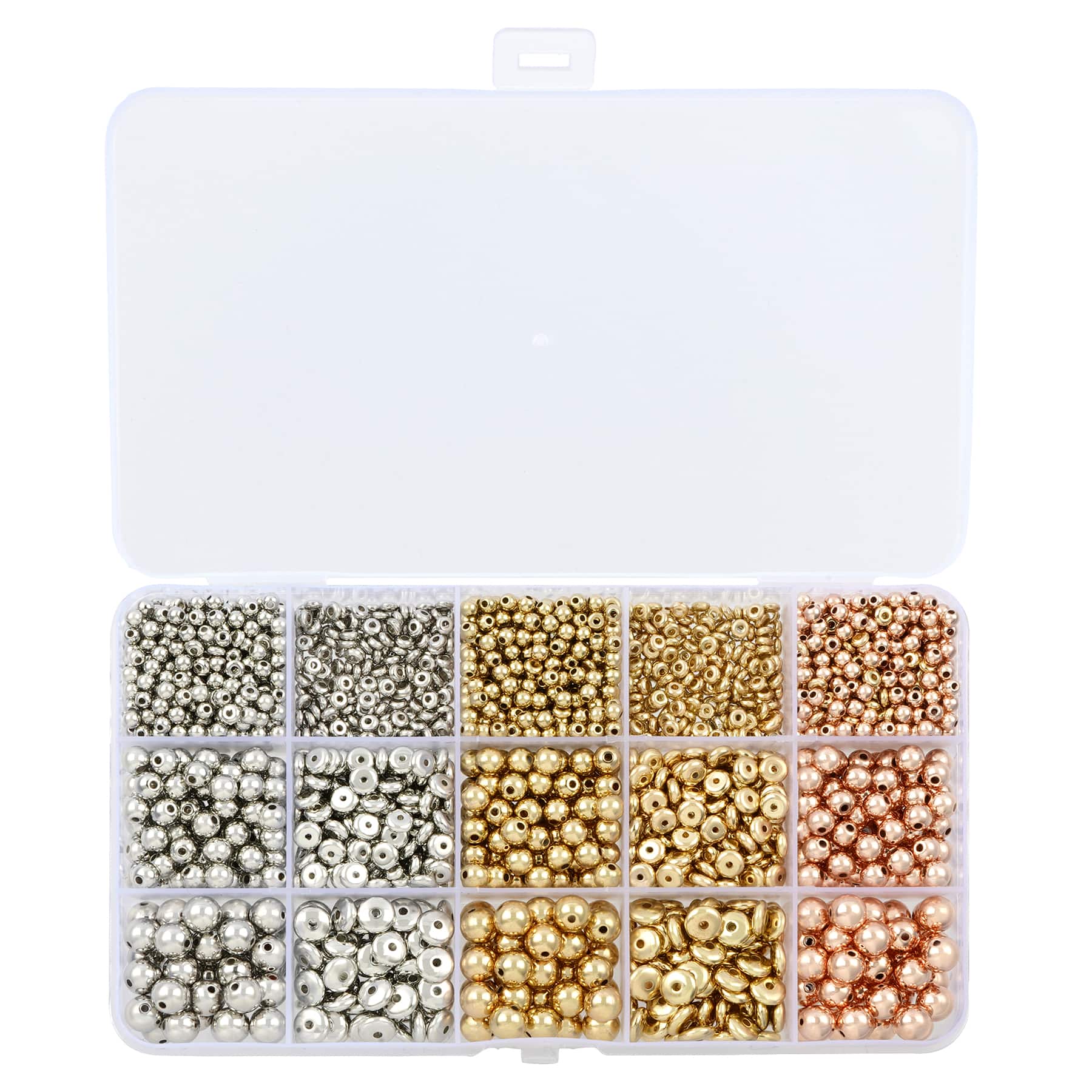 Plastic Spacer Beads Mix by Bead Landing™ - Image 2