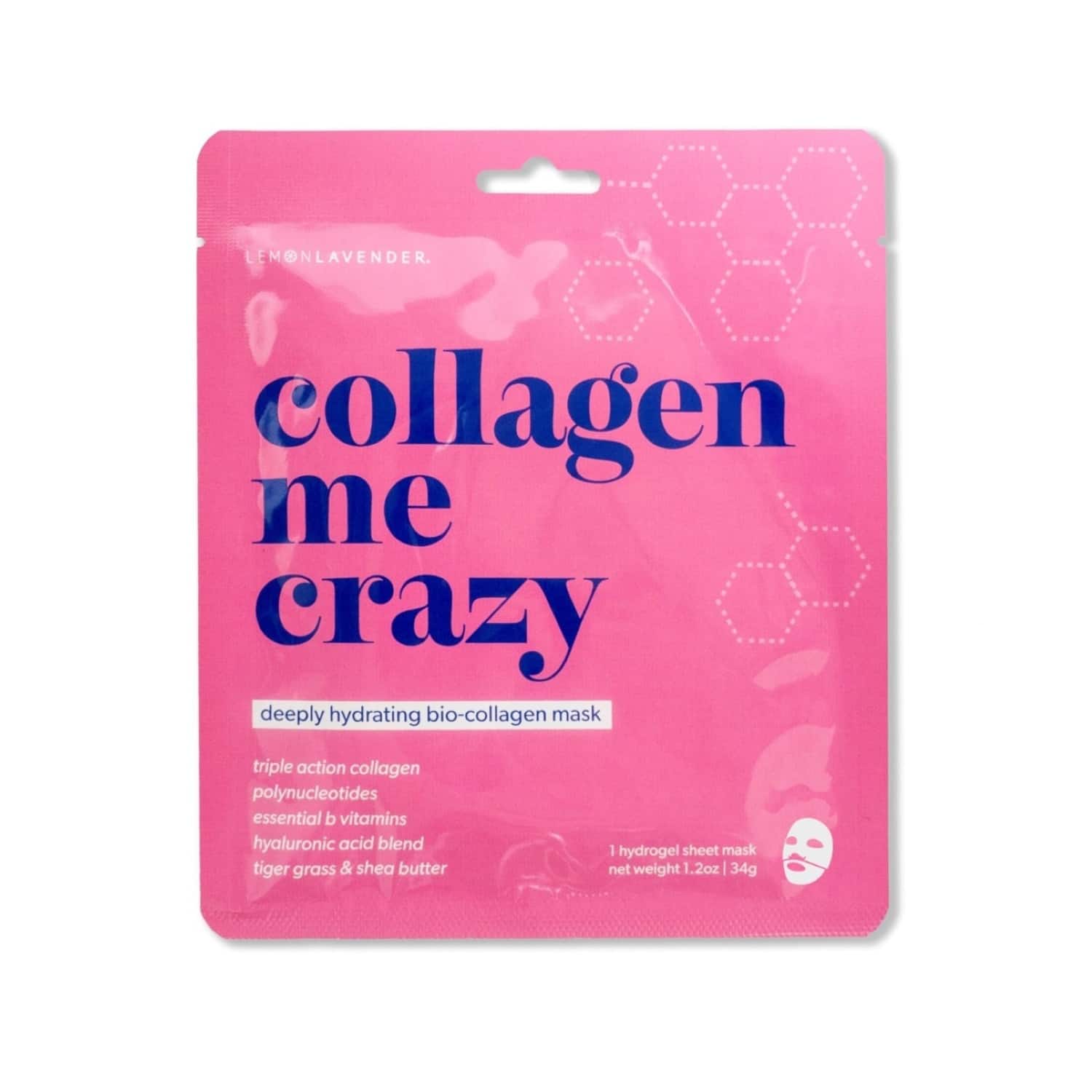Lemon Lavender® Collagen Me Crazy Bio-Collagen Face Mask