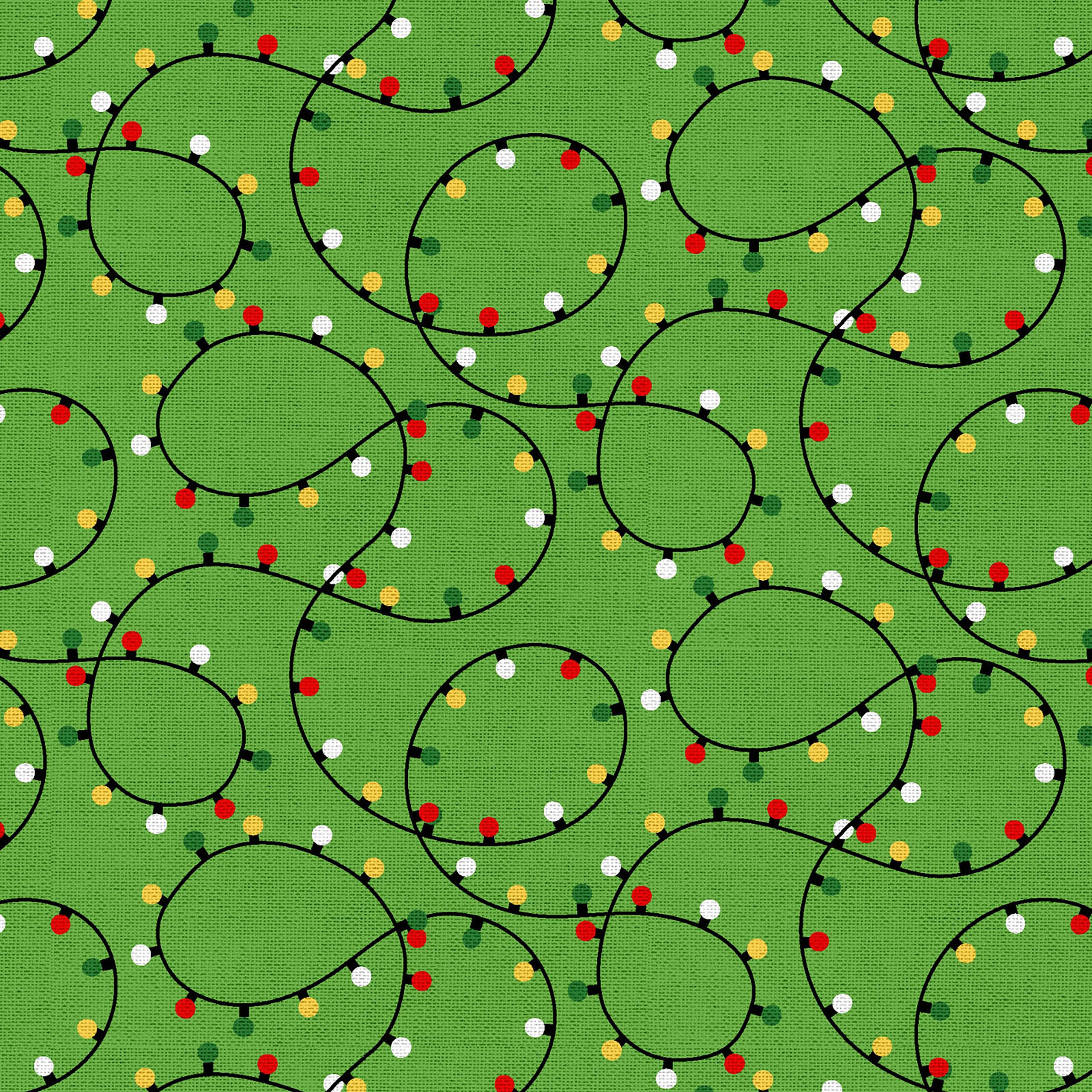 Fabric Editions Holiday Lights Cotton Fabric - Image 3