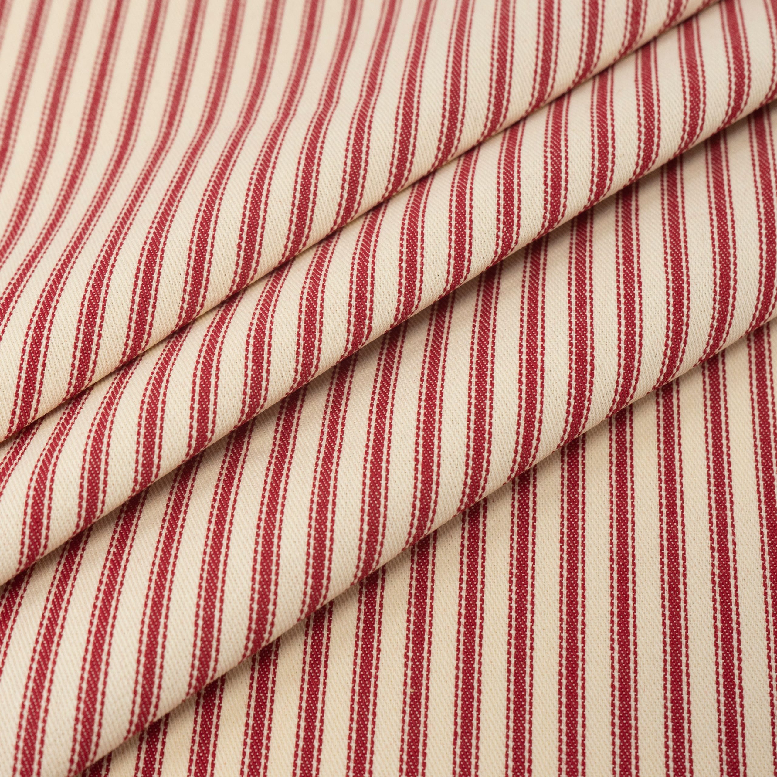 Roc-Lon Woven Ticking Stripe Cotton Fabric - Image 3