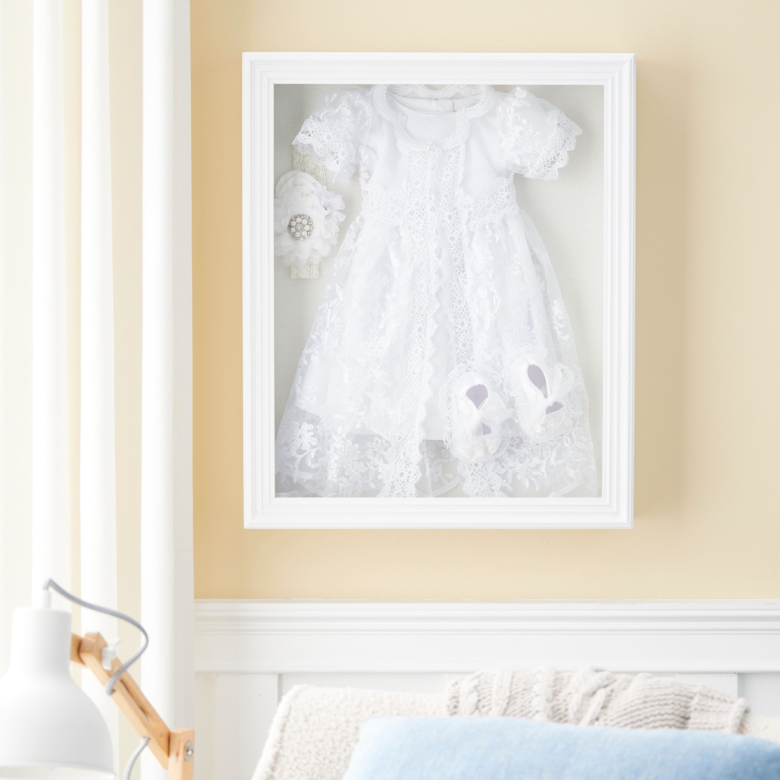 16" x 20" White Shadow Box by Studio Décor® - Image 2