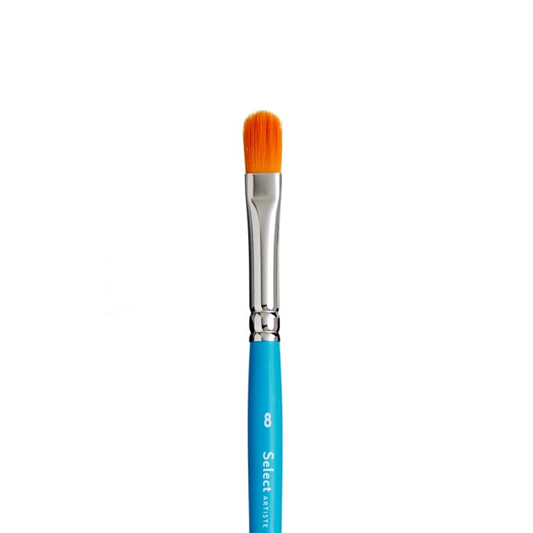 Princeton™ Select™ Artiste Series 3750 Short Handle Filbert Brush