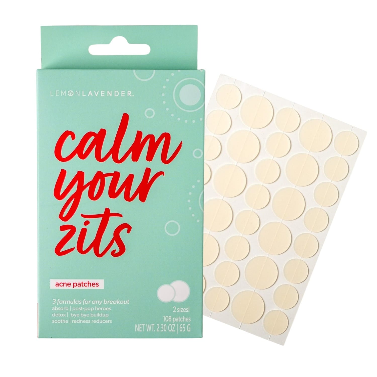 Lemon Lavender® Calm Your Zits Acne Patches