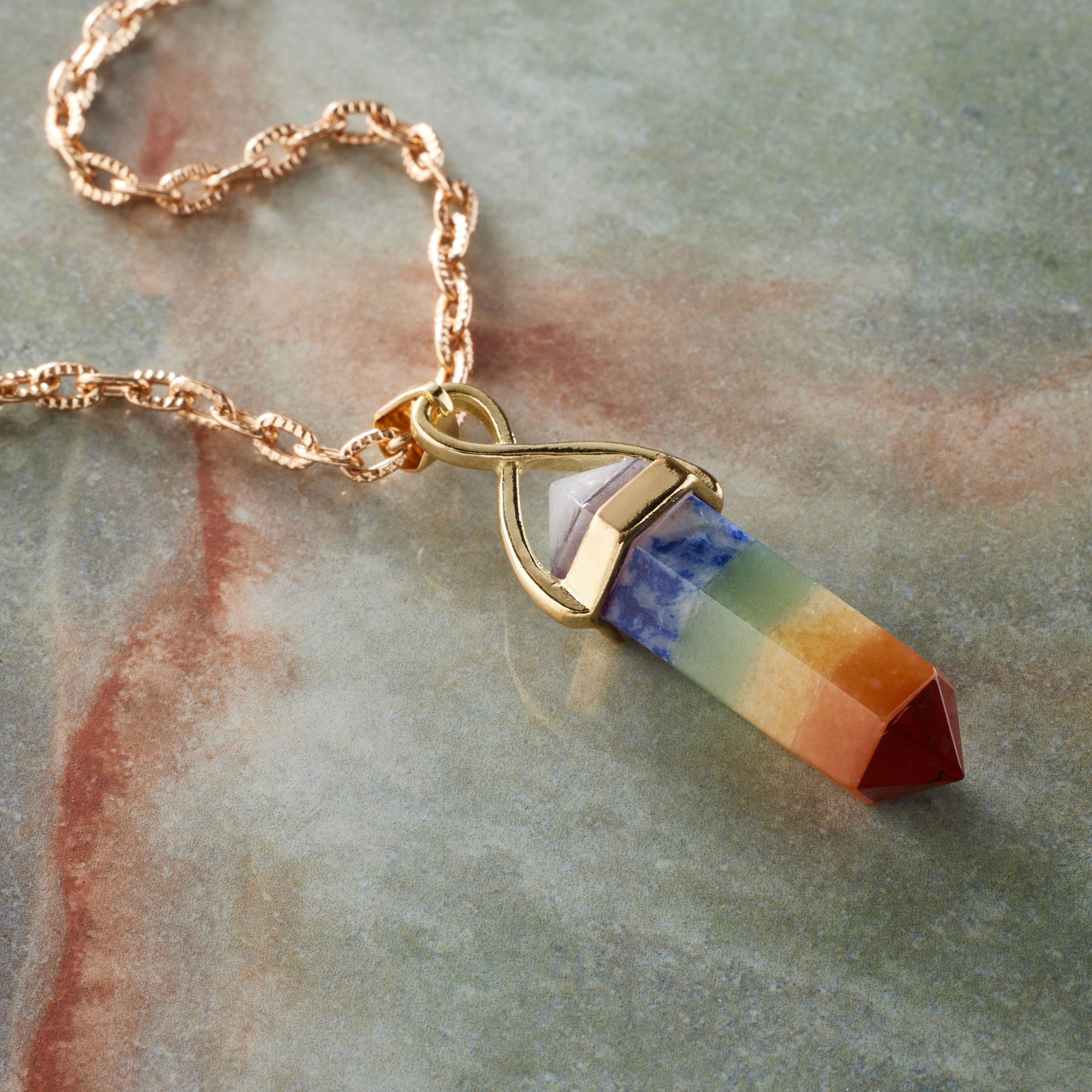 Chakra Prism Pendant by Bead Landing™ - Image 2
