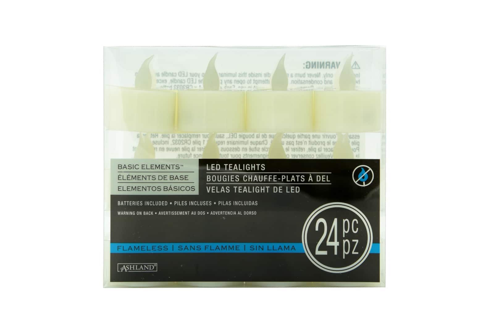 Basic Elements™ Ivory LED Tealights By Ashland®