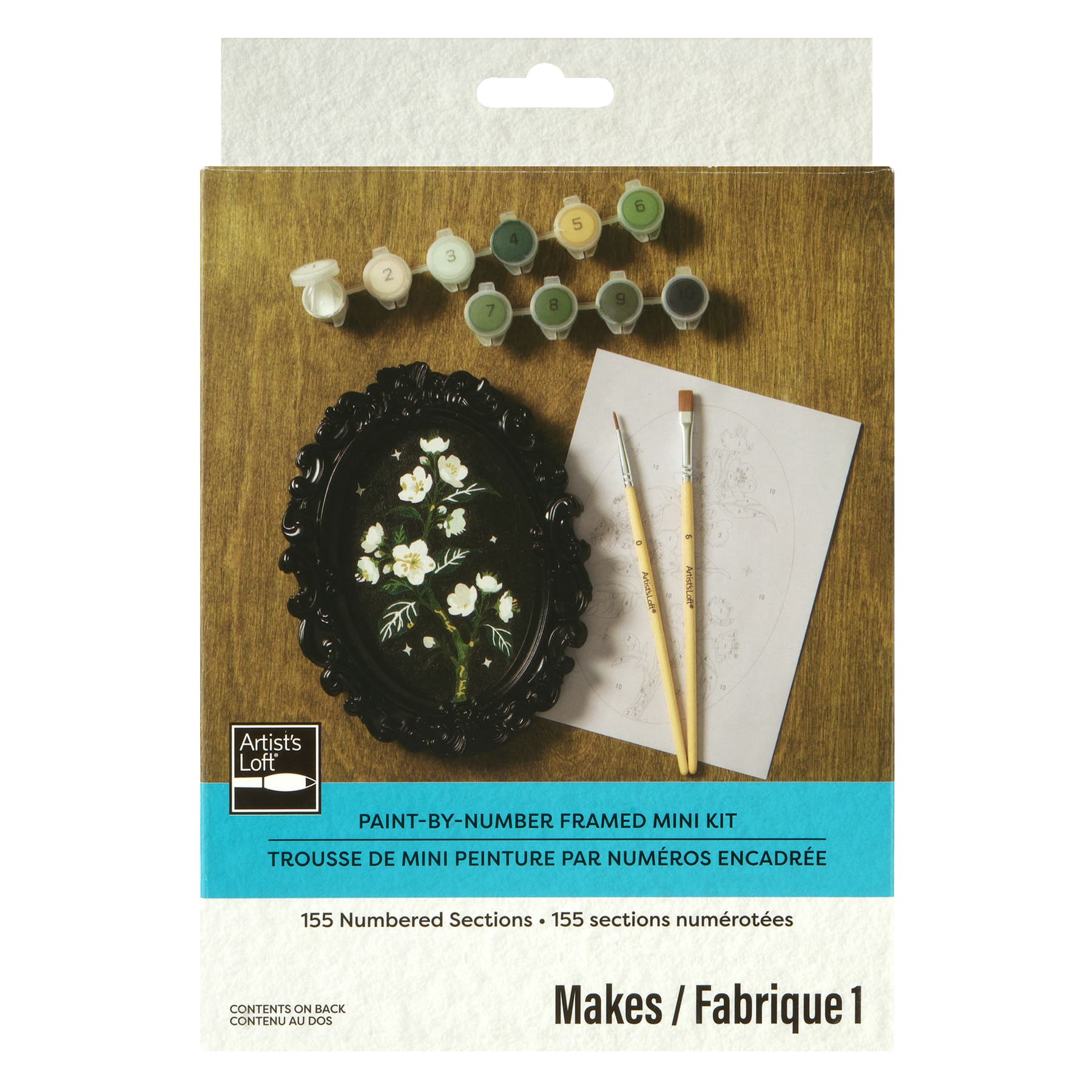 Floral Branch Paint-by-Number Framed Mini Kit by Artist's Loft®