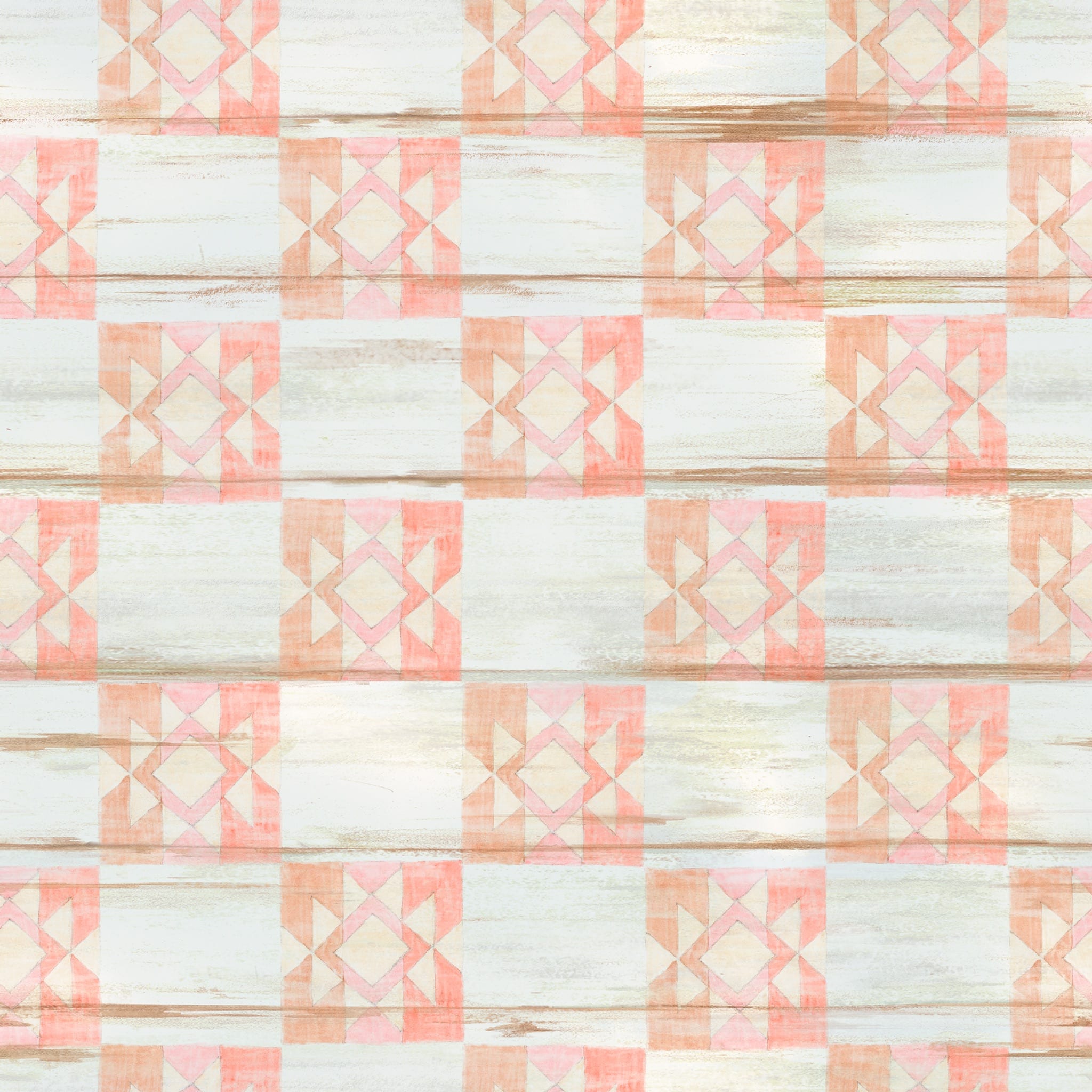 Susan Winget Highland Ranch Navajo Geo Cotton Fabric