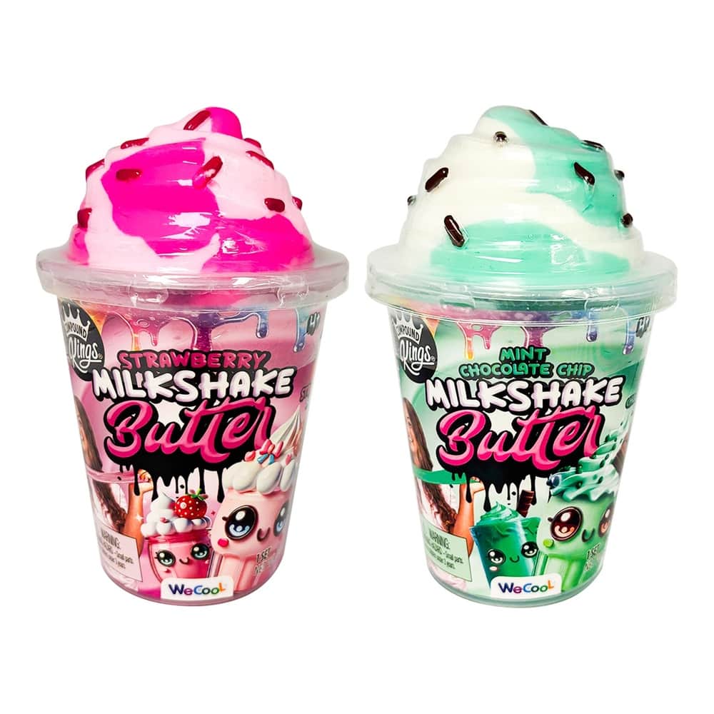 Assorted Compound Kings® Milkshake Butter Scented Slime, 1pc.
