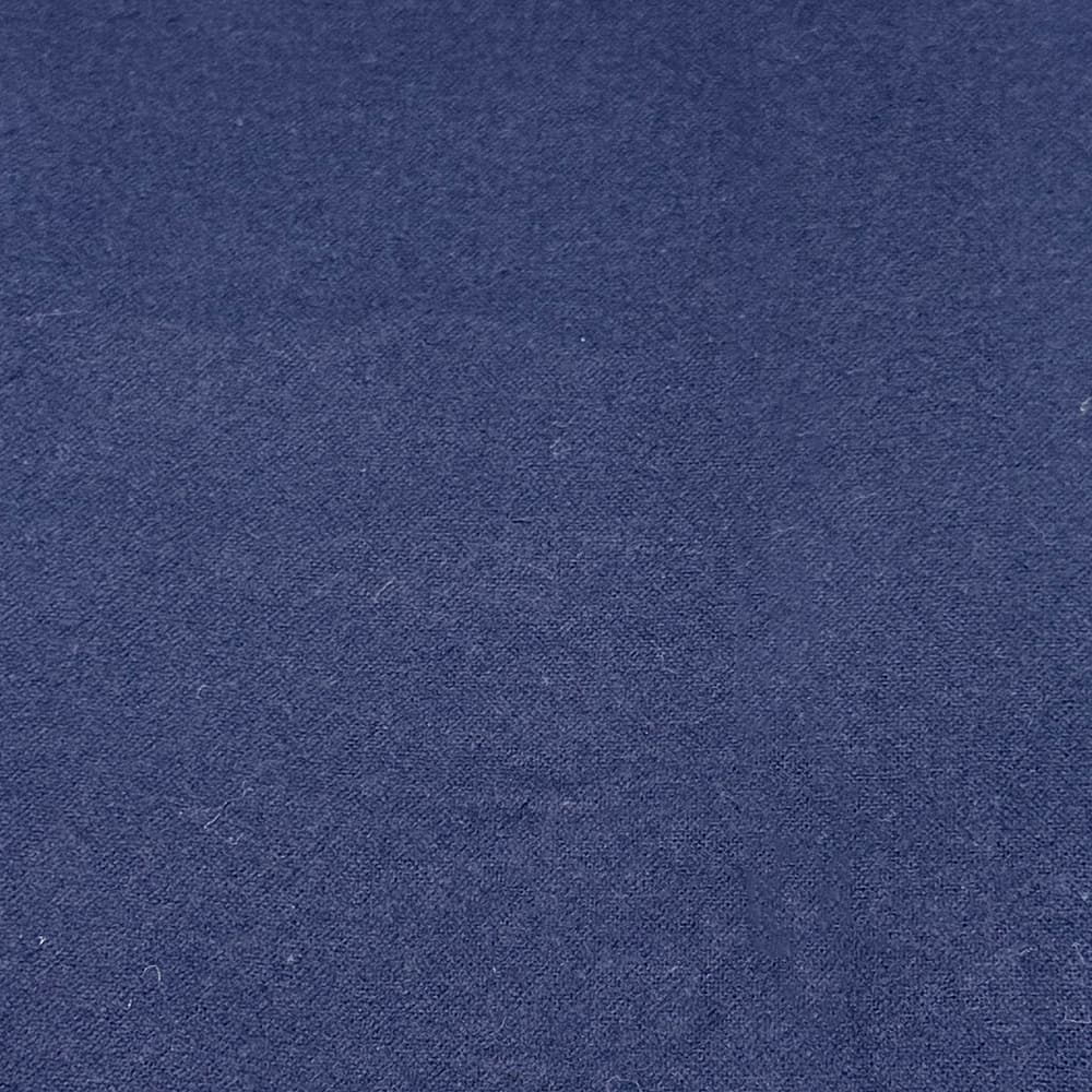 Feldman Navy Solid Cotton Flannel