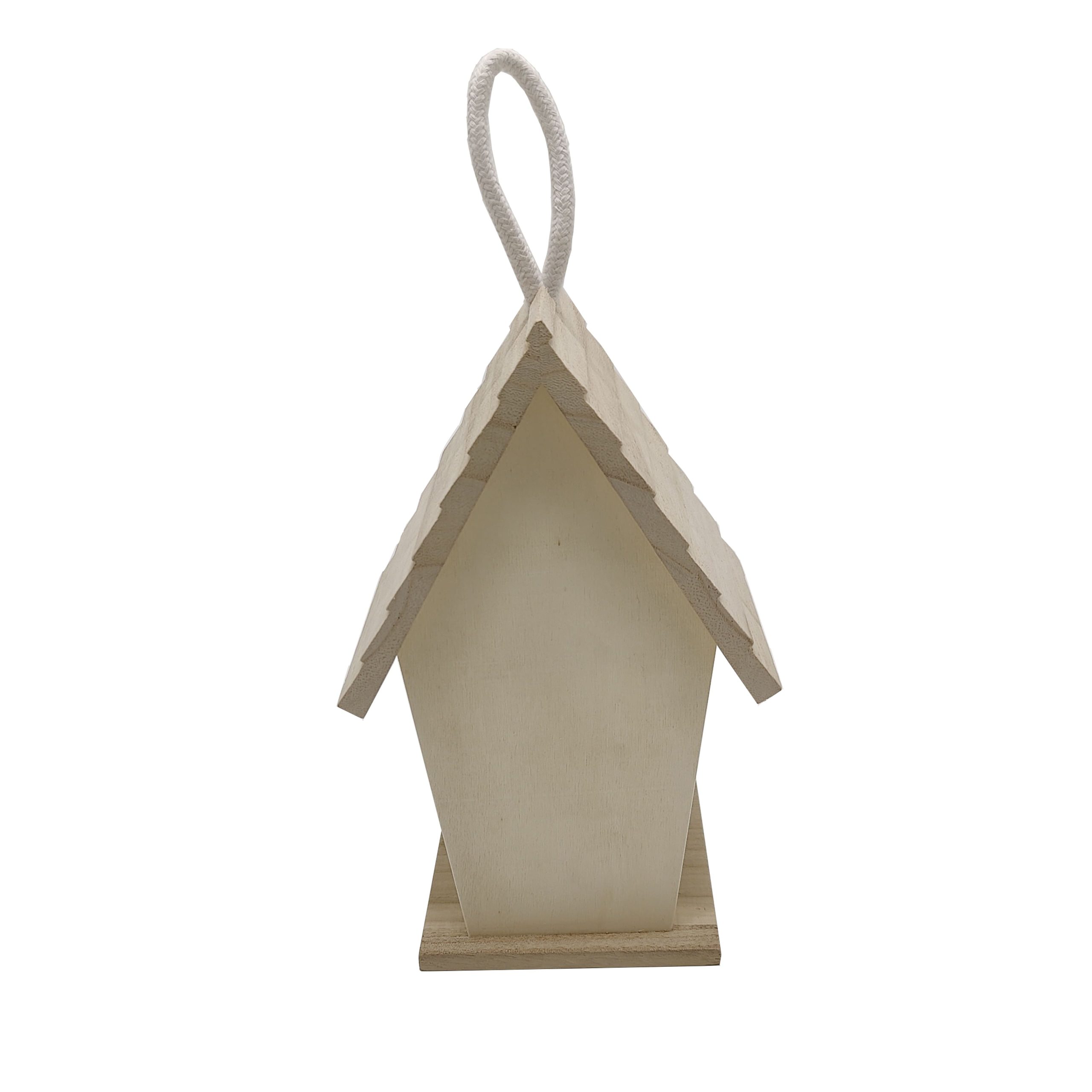 8.5" Tall Wood Birdhouse by Make Market® - Image 2