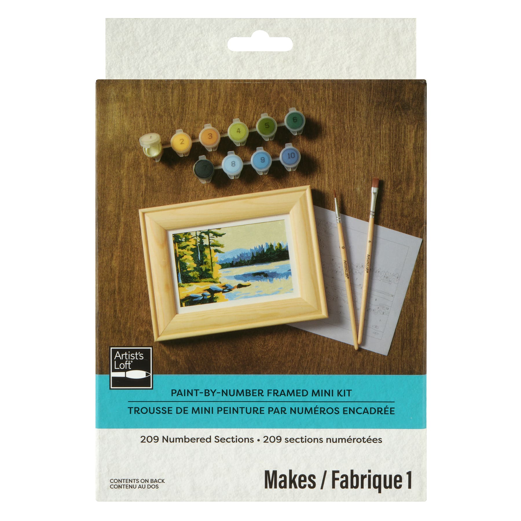 Lake Paint-by-Number Framed Mini Kit by Artist's Loft®