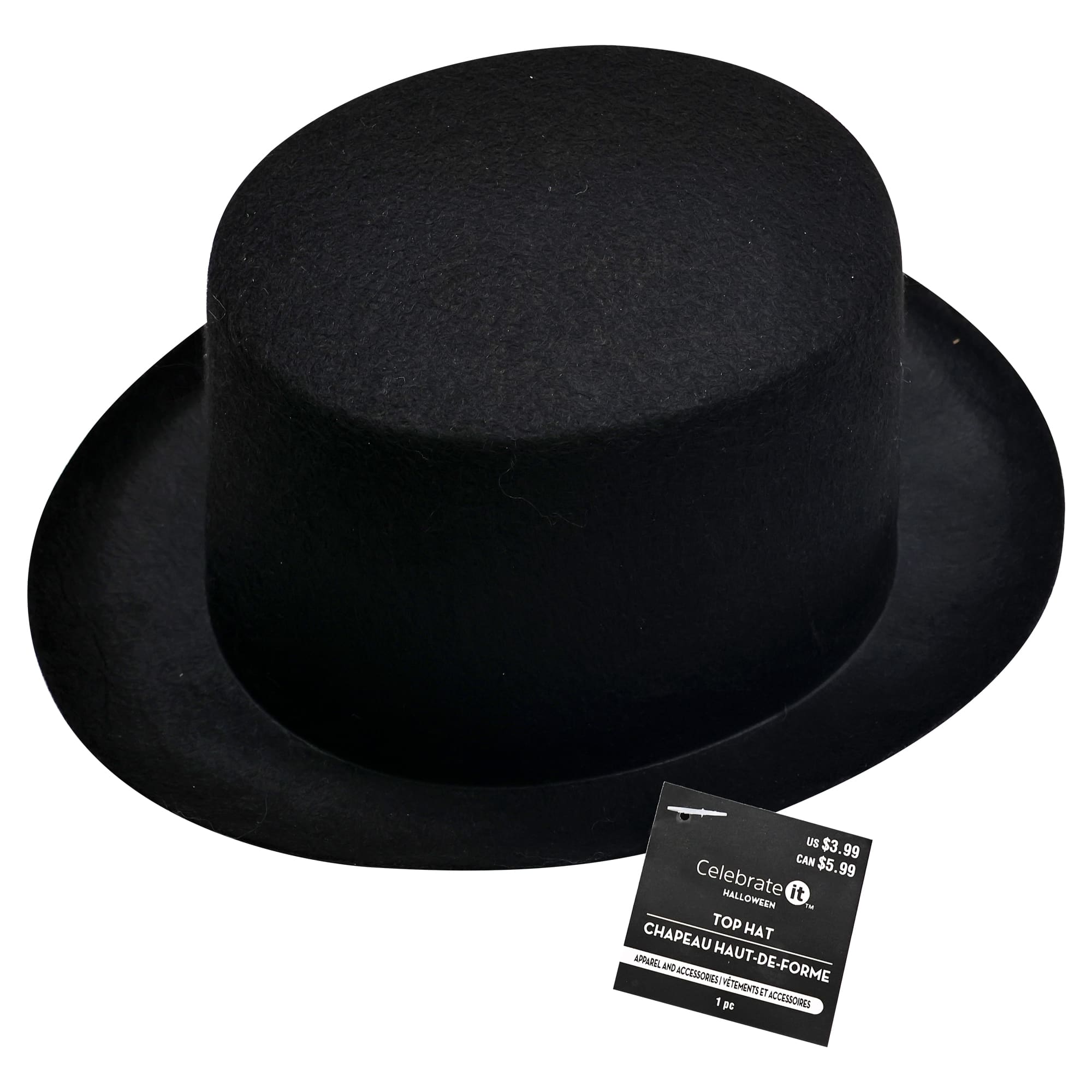 Black Felt Top Hat by Celebrate It™
