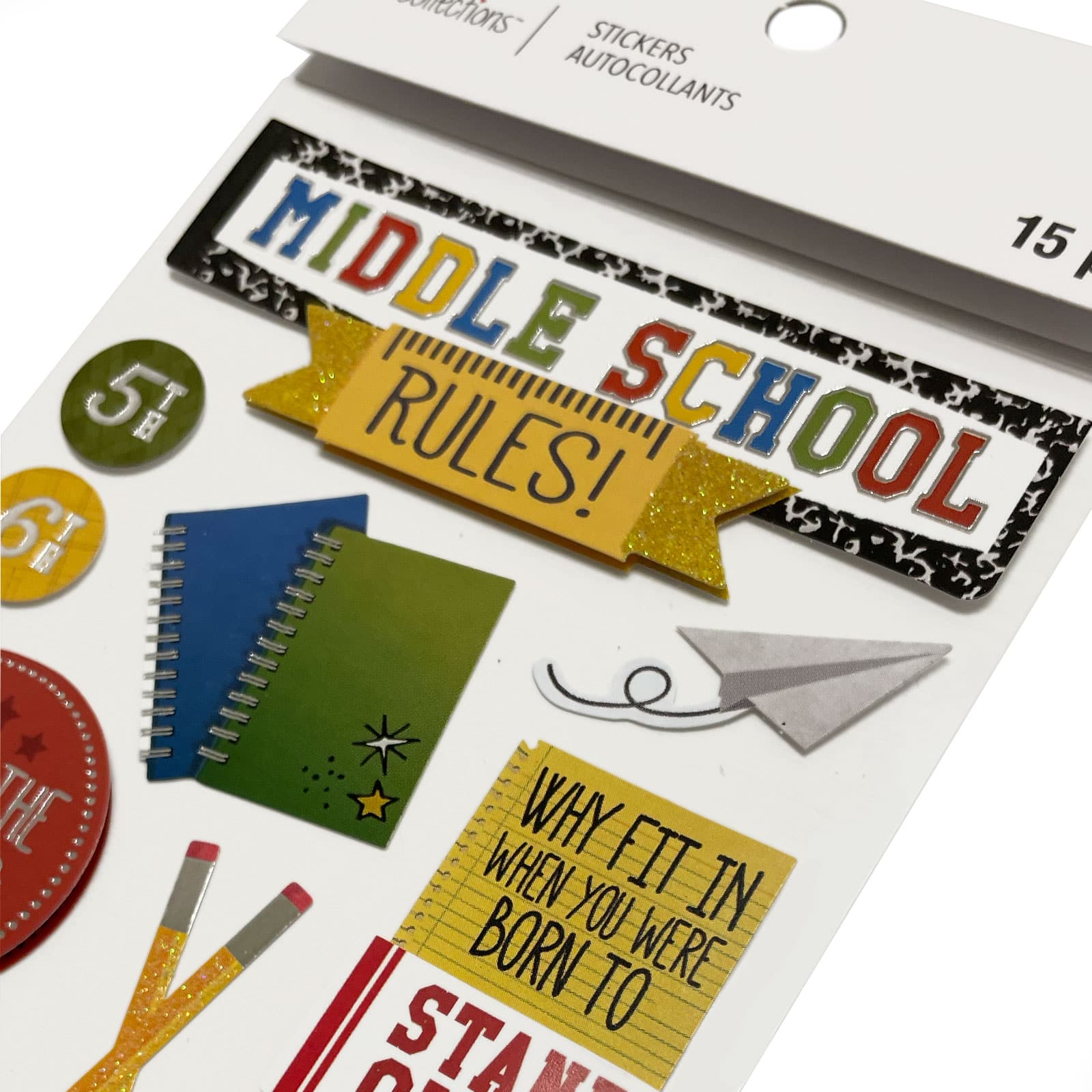 Middle School Stickers by Recollections™ - Image 2