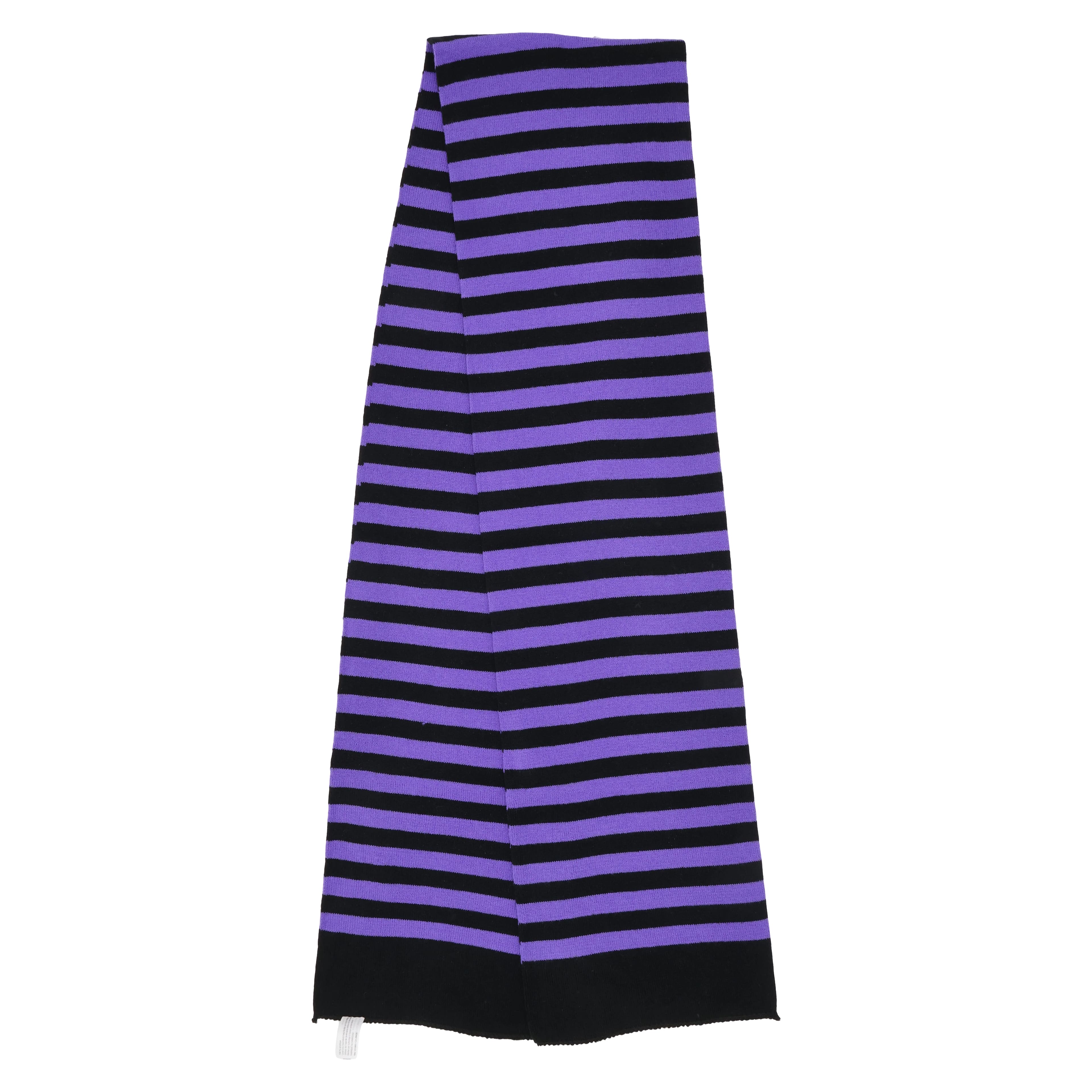 Halloween Purple and Black Stripe Scarf by Celebrate It™