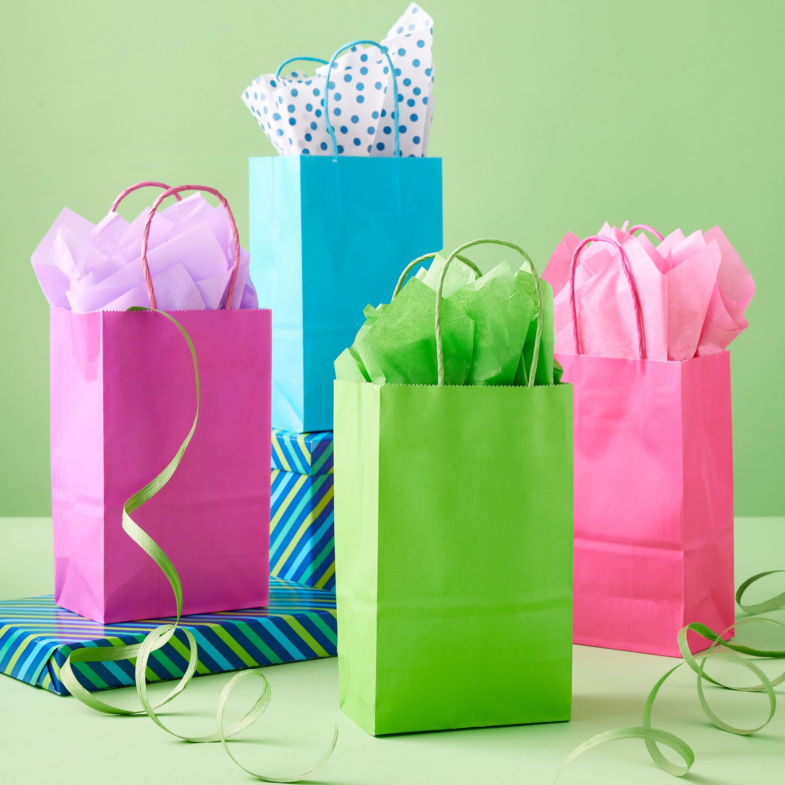 Small Bright Mix Gifting Bags, 13ct. by Celebrate It™ - Image 2