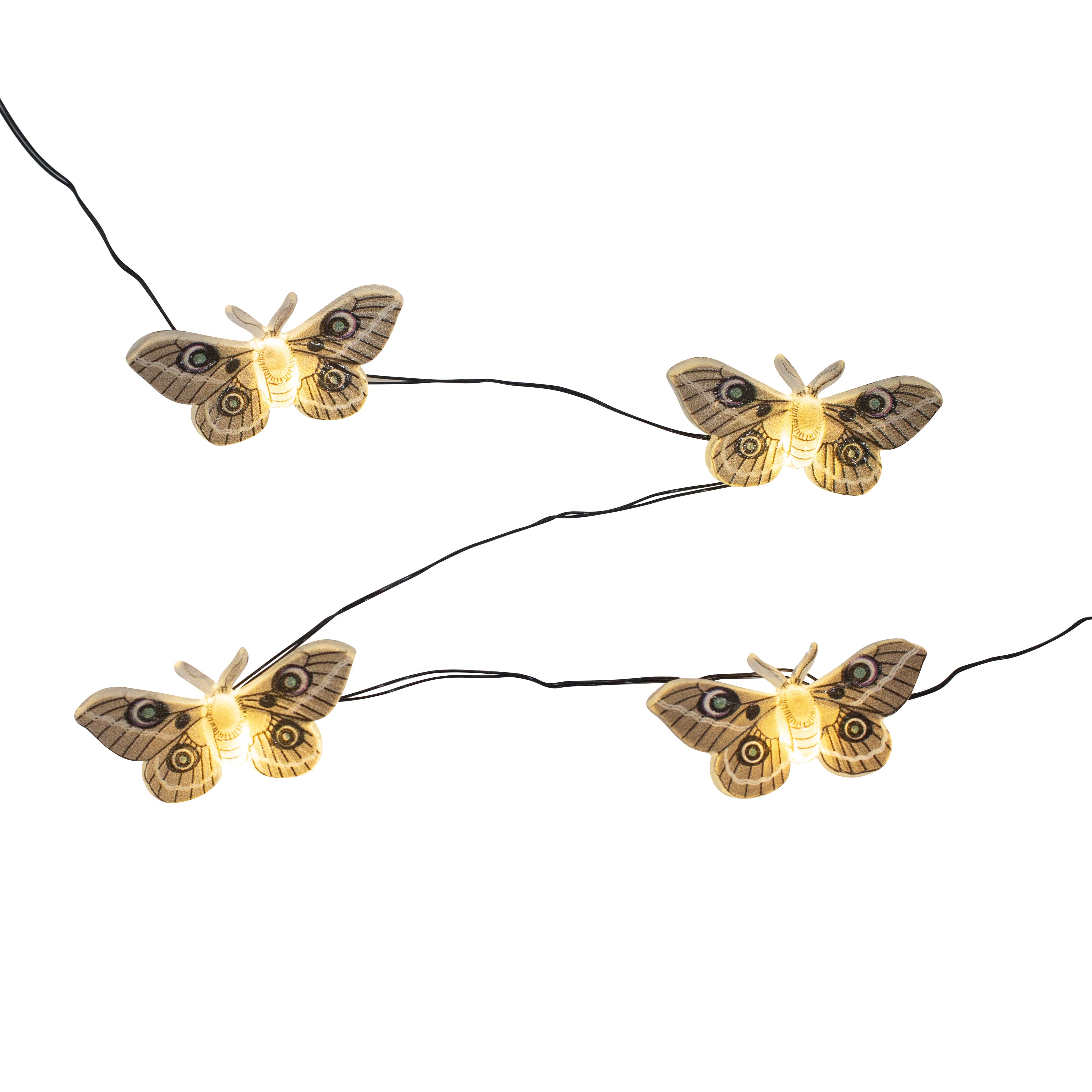 18ct. Moth Icon String Lights by Ashland®
