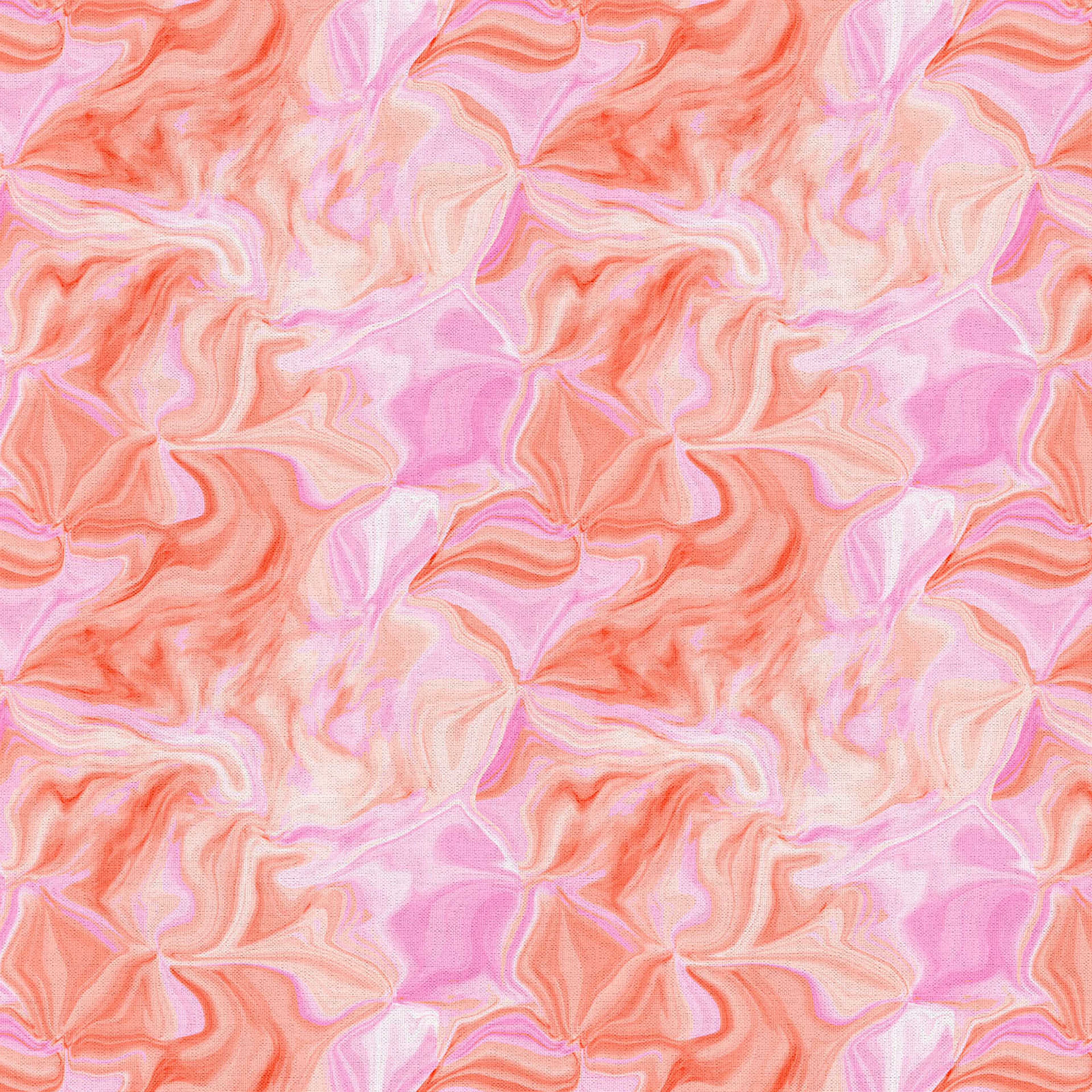 Fabric Editions Iridescent Orange Cotton Fabric