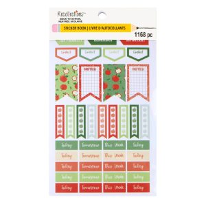 Back to School Apple Teacher Sticker Book by Recollections™