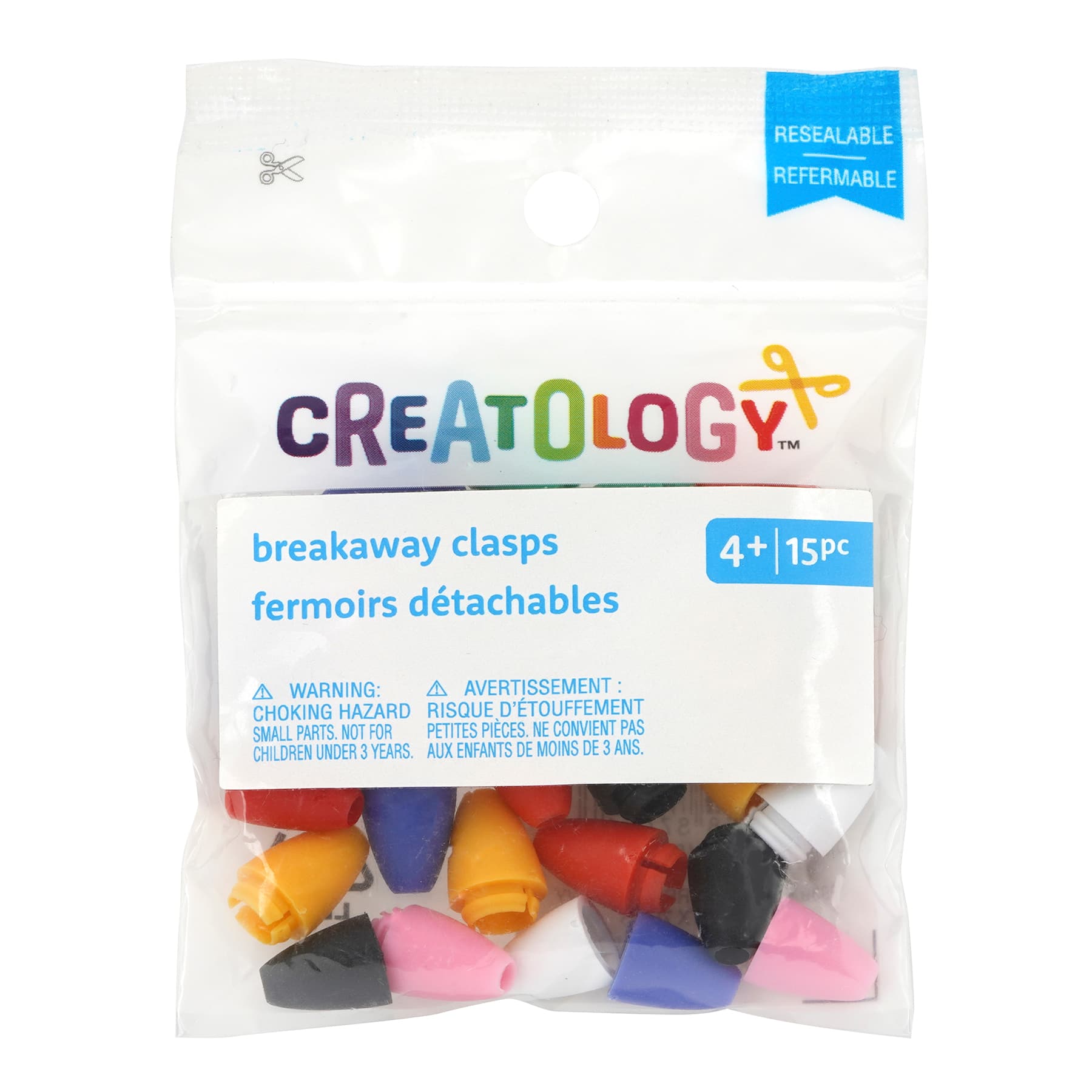 Plastic Breakaway Clasps, 15ct. by Creatology™ - Image 2