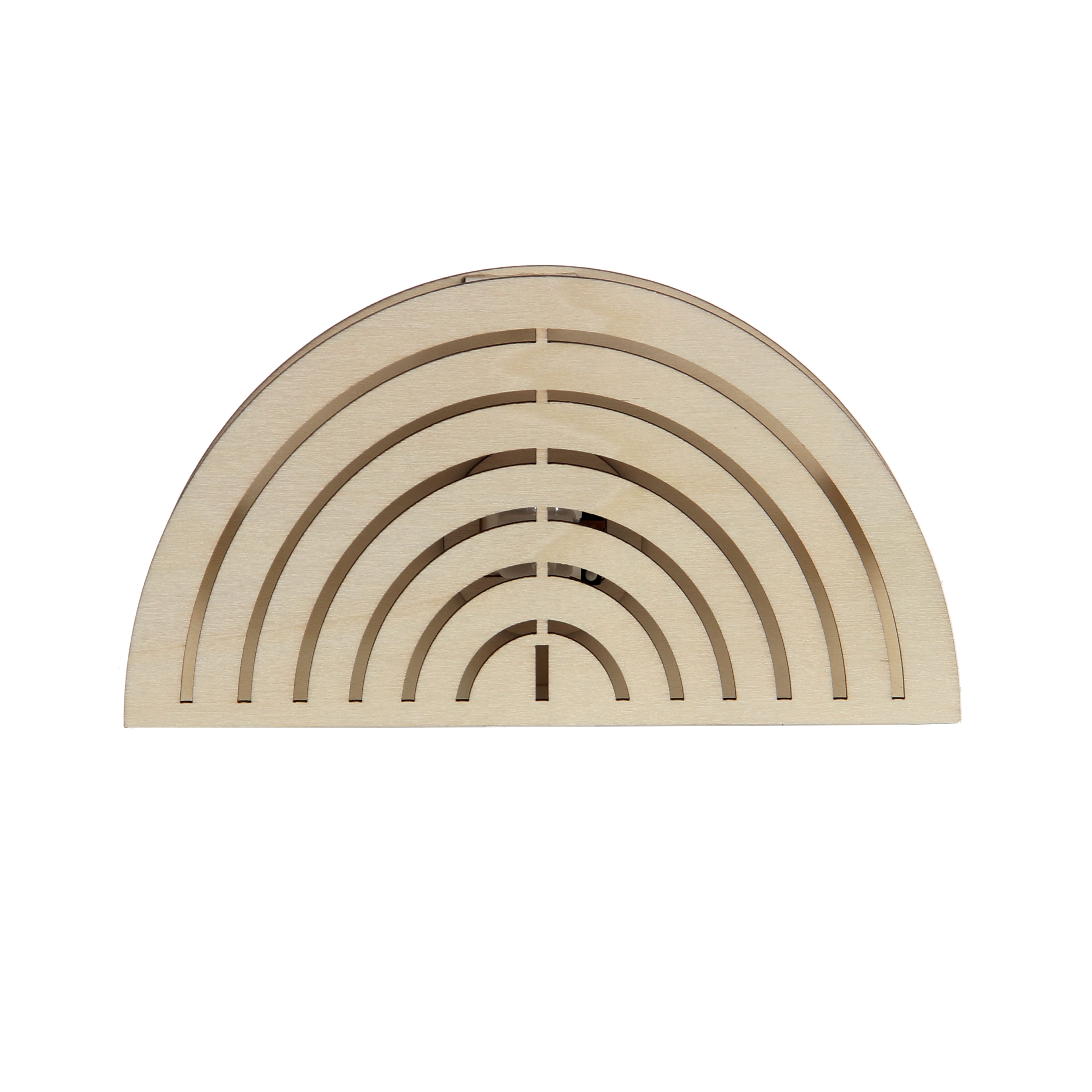 Jonathan Adler x Michaels 7.25" Rainbow DIY LED Wood Décor