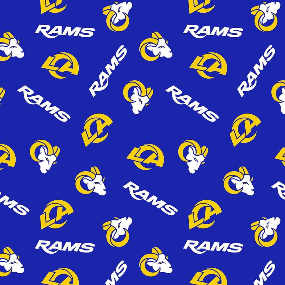 NFL Los Angeles Rams Cotton Fabric