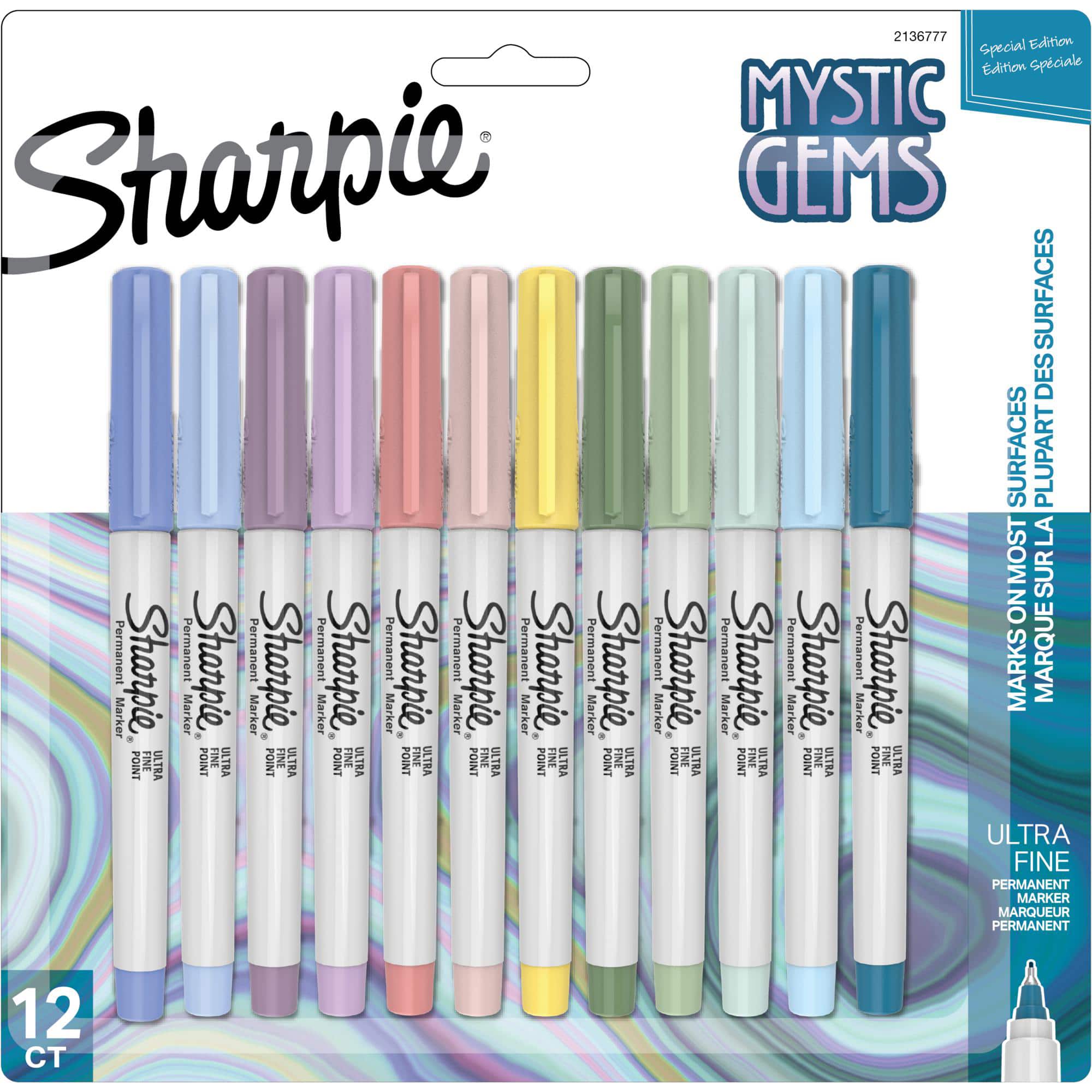 Mystic Gems Sharpie® Ultra Fine Point Permanent Markers, 12ct.