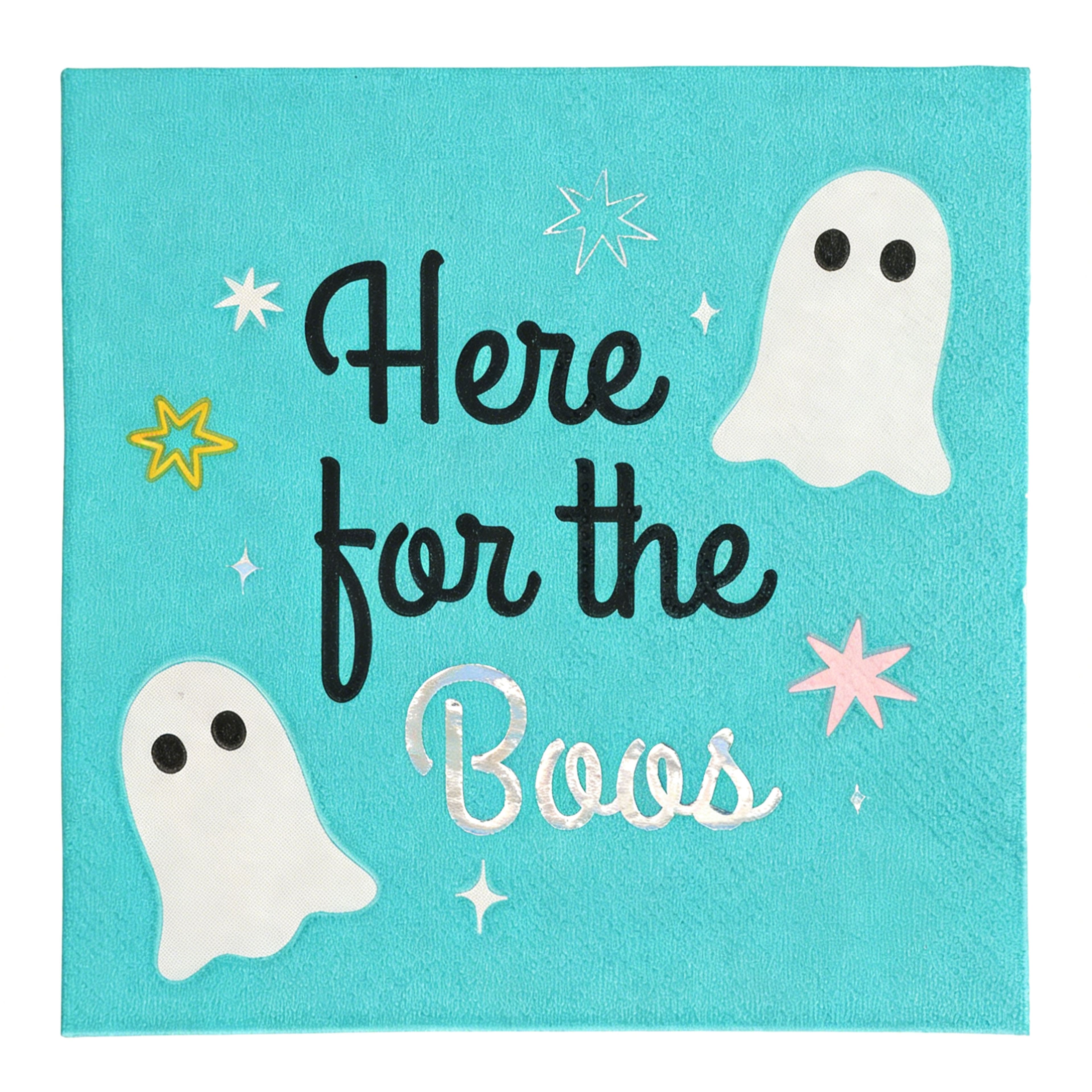 Halloween Here for the Boos Paper Beverage Napkins, 20ct. by Celebrate It™