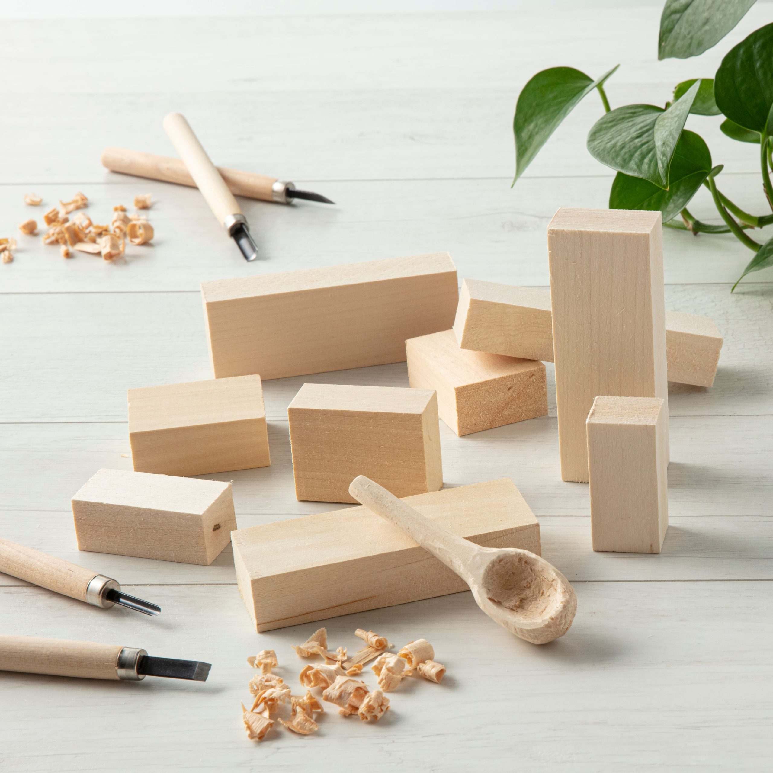 10 Piece Basswood Whittler's Kit by Make Market® - Image 2