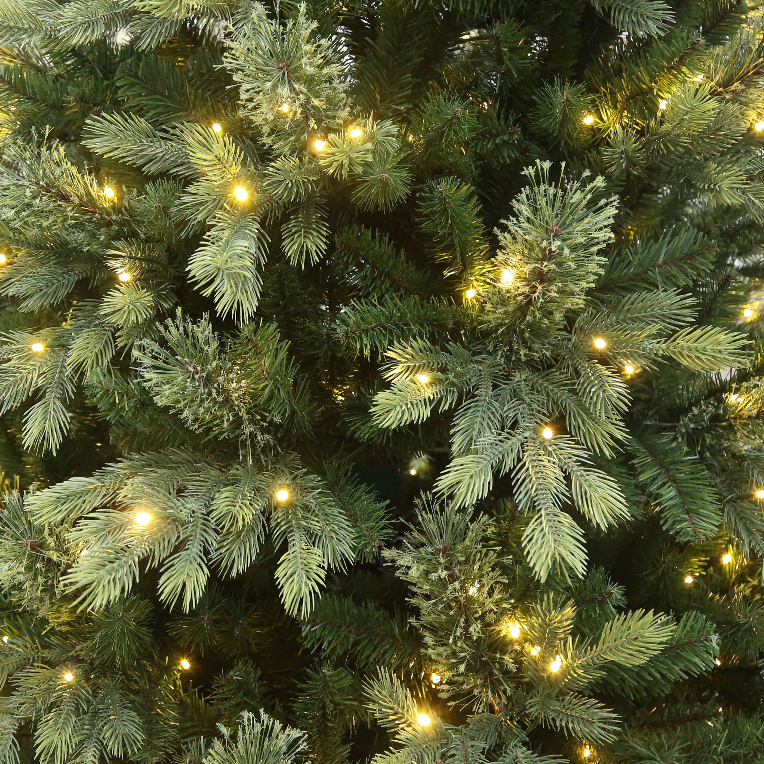7.5ft. Pre-Lit Hunter Spruce Artificial Christmas Tree, Color Changing LED Lights by Ashland® - Image 3