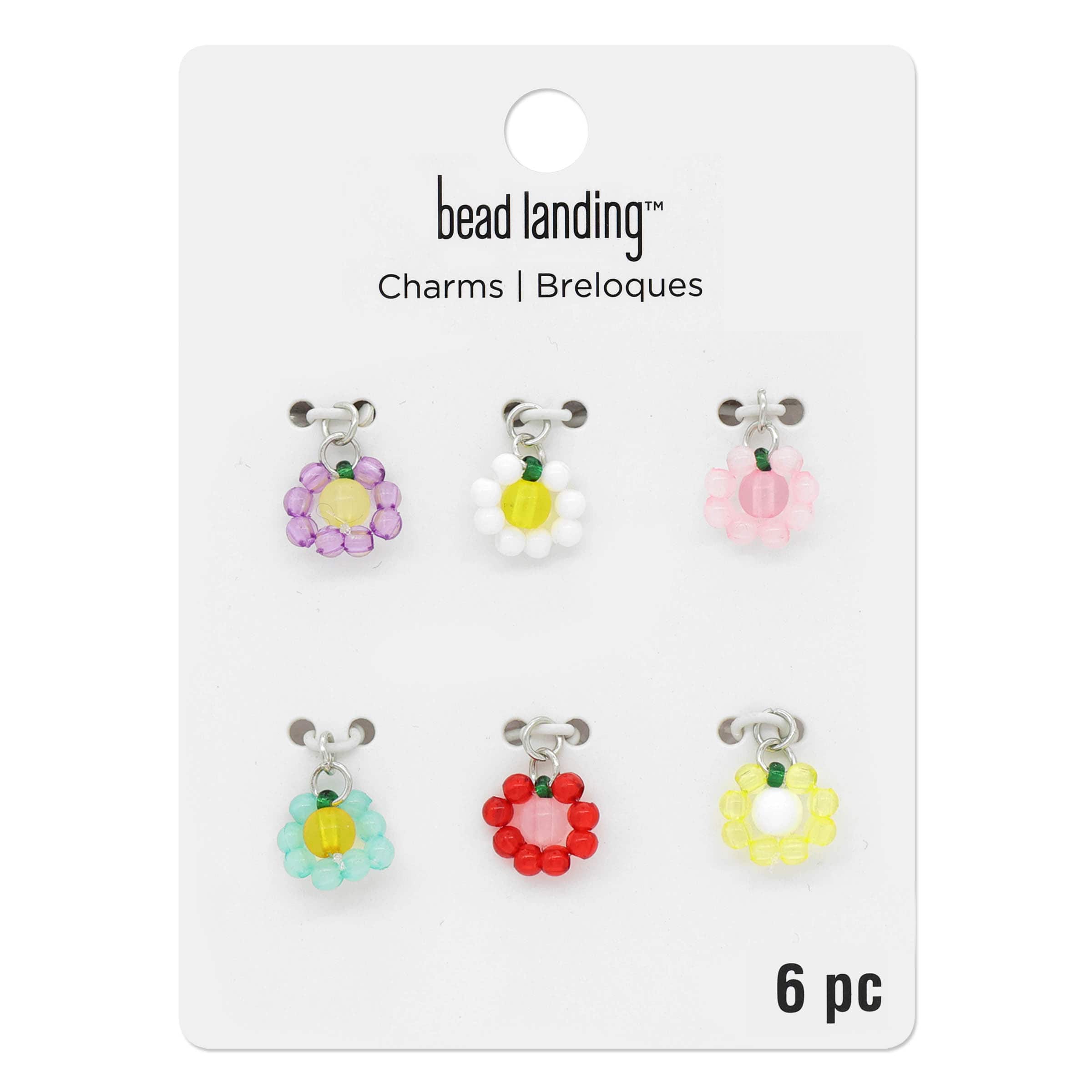 Seed Bead Flower Charms by Bead Landing™ - Image 3