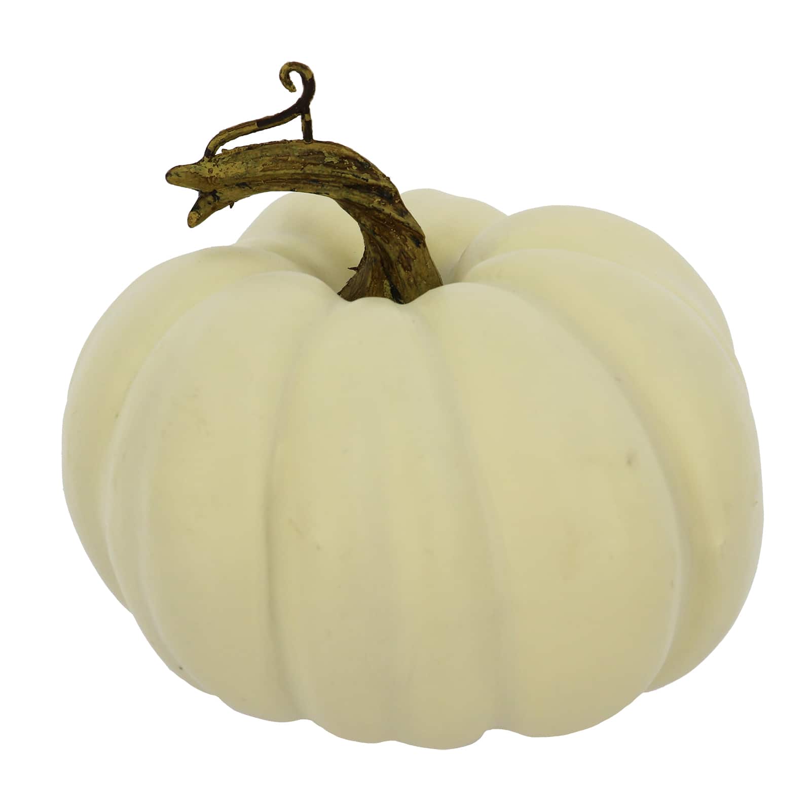 5" Cream Decorative Pumpkin by Ashland®